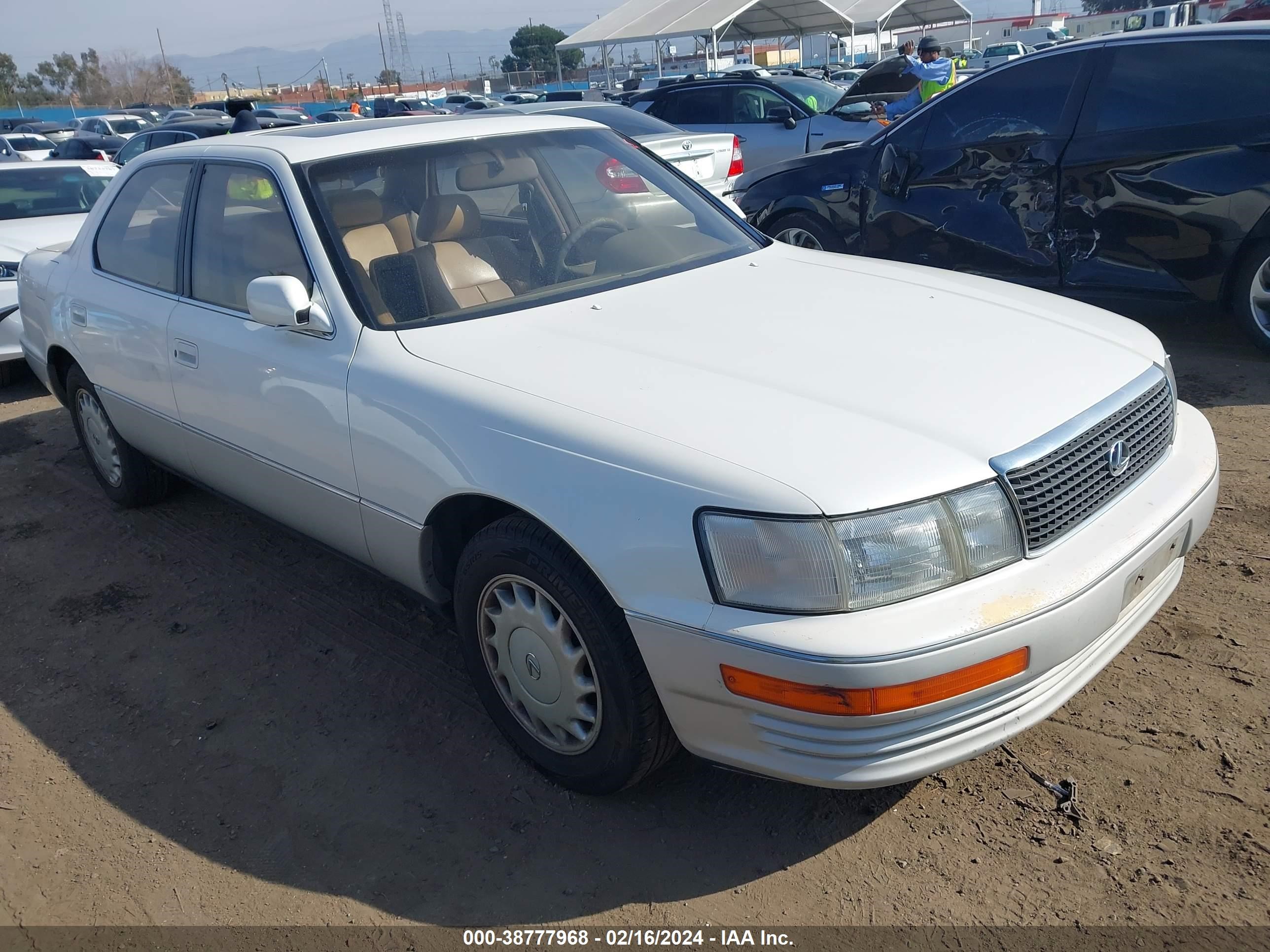 LEXUS LS 1991 jt8uf11e3m0053098