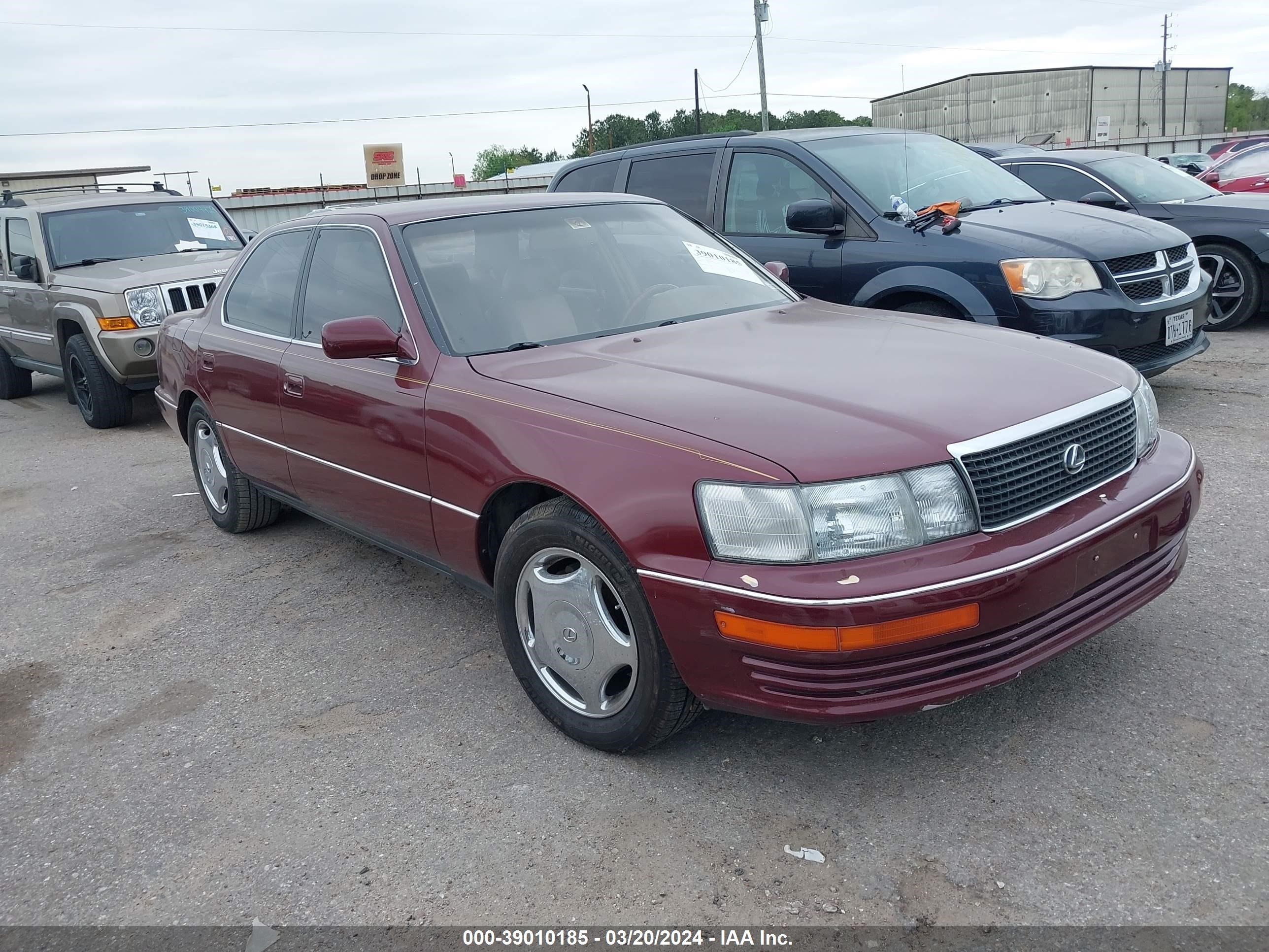 LEXUS LS 1990 jt8uf11e5l0043008