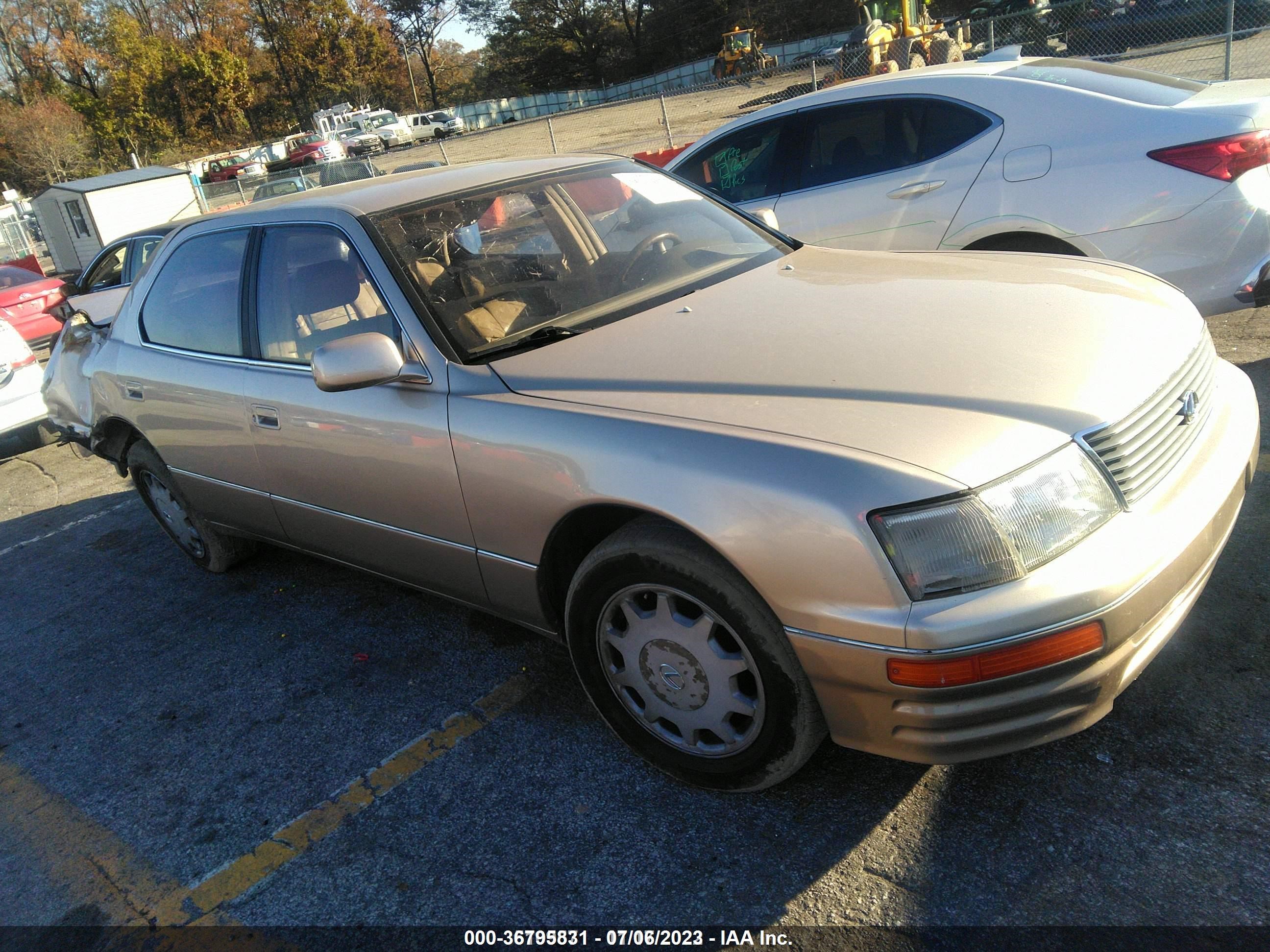 LEXUS LS 1995 jt8uf22e7s0018646