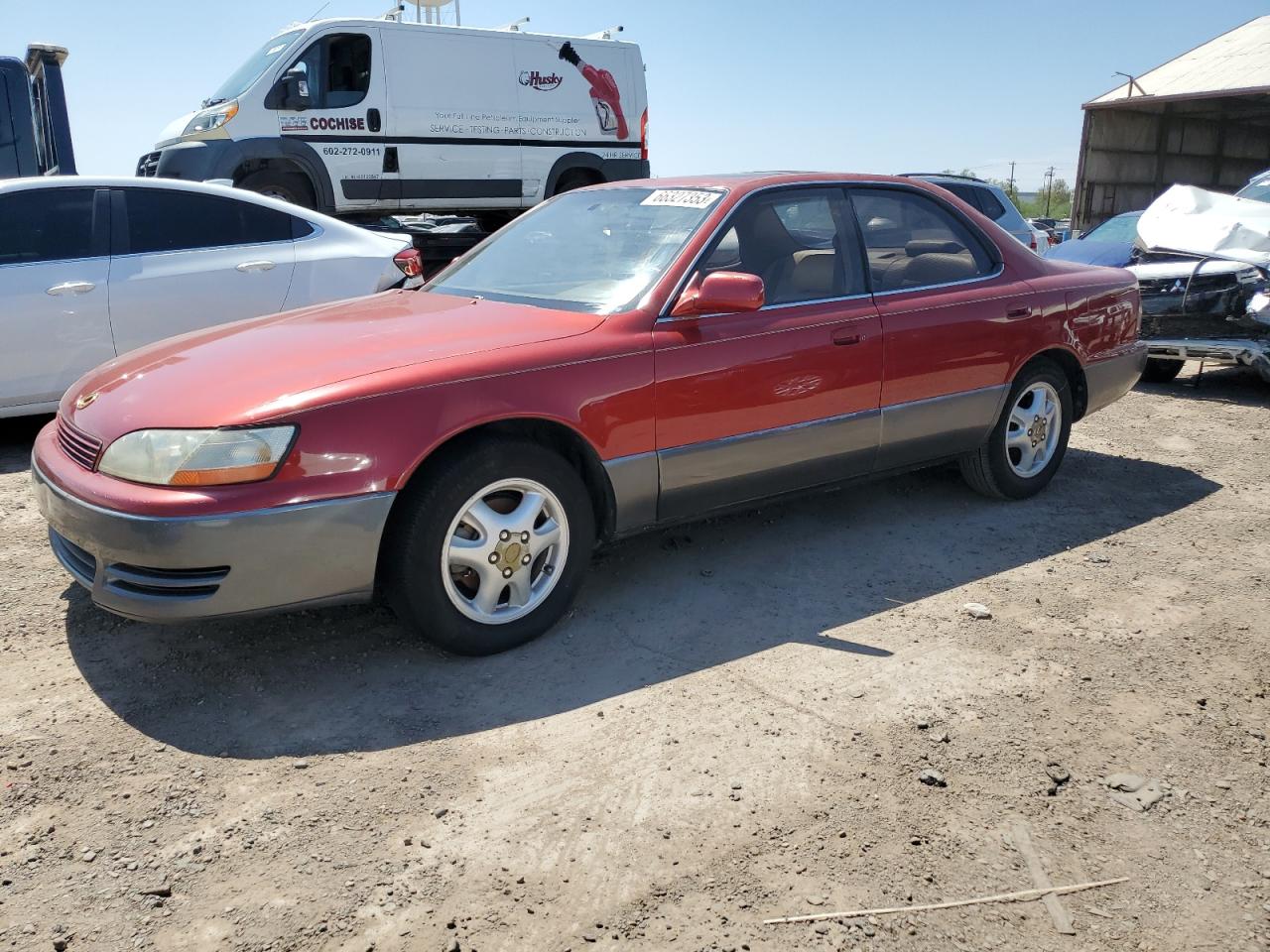 LEXUS ES 1992 jt8vk13txn0026431