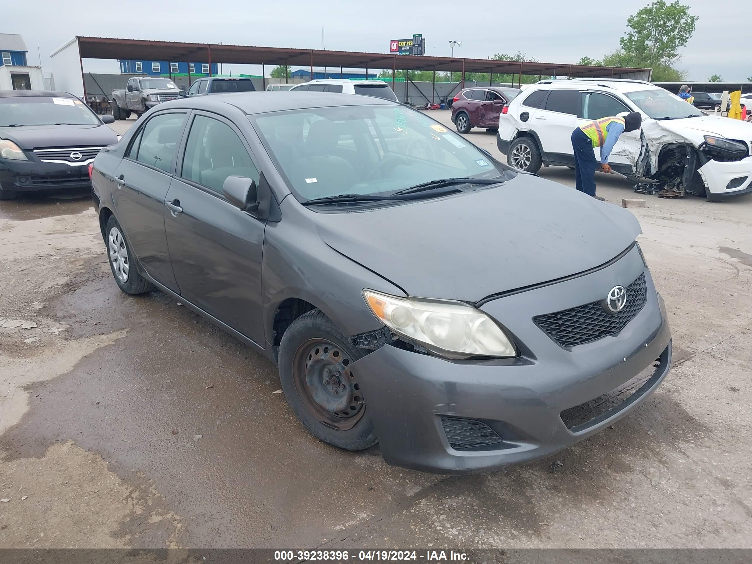 TOYOTA COROLLA 2009 jtbbl40ex99028917