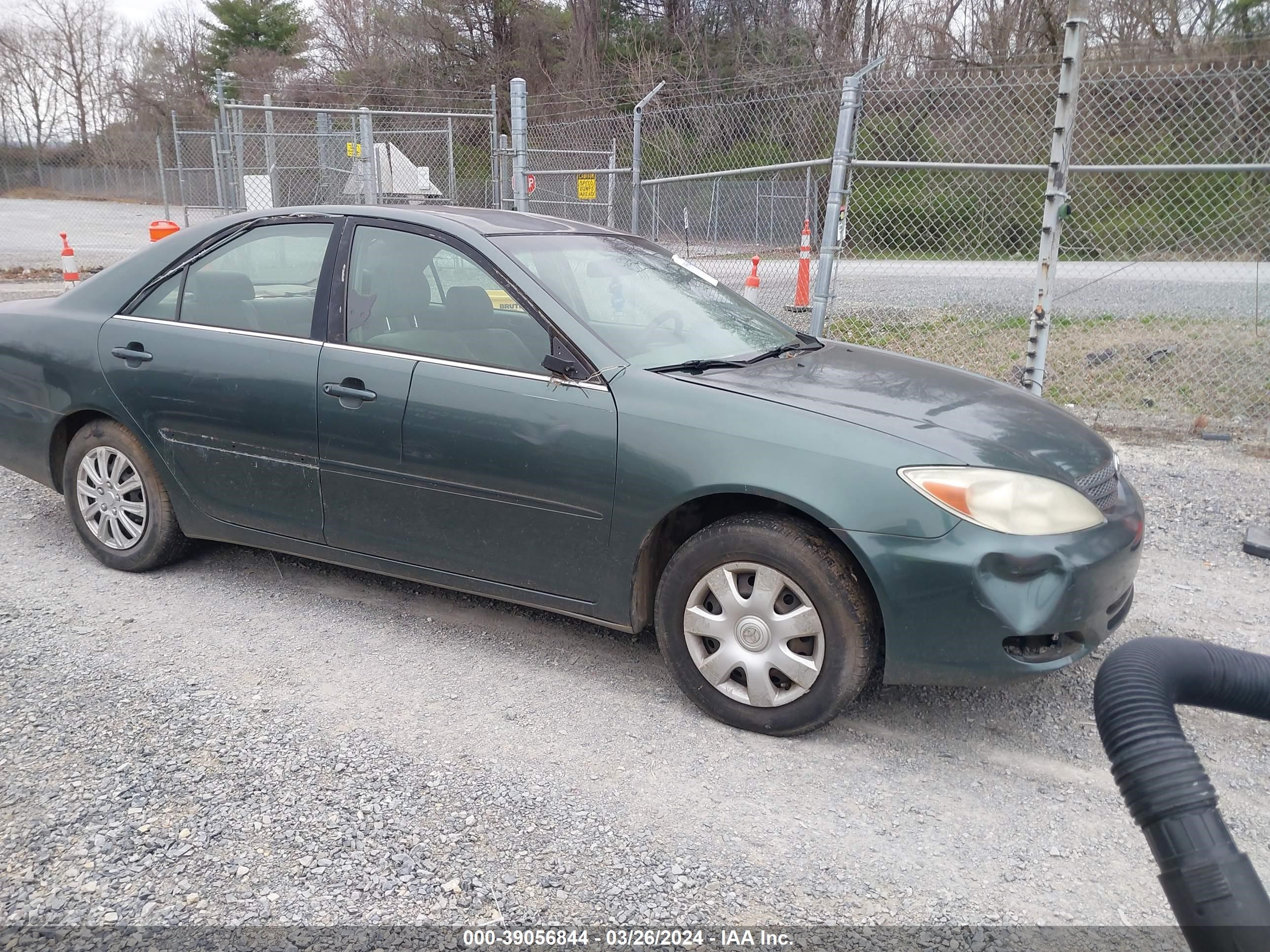 TOYOTA CAMRY 2003 jtbve32k830184036