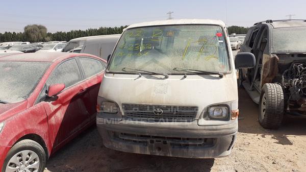 TOYOTA HIACE 2003 jtcfr119037011227