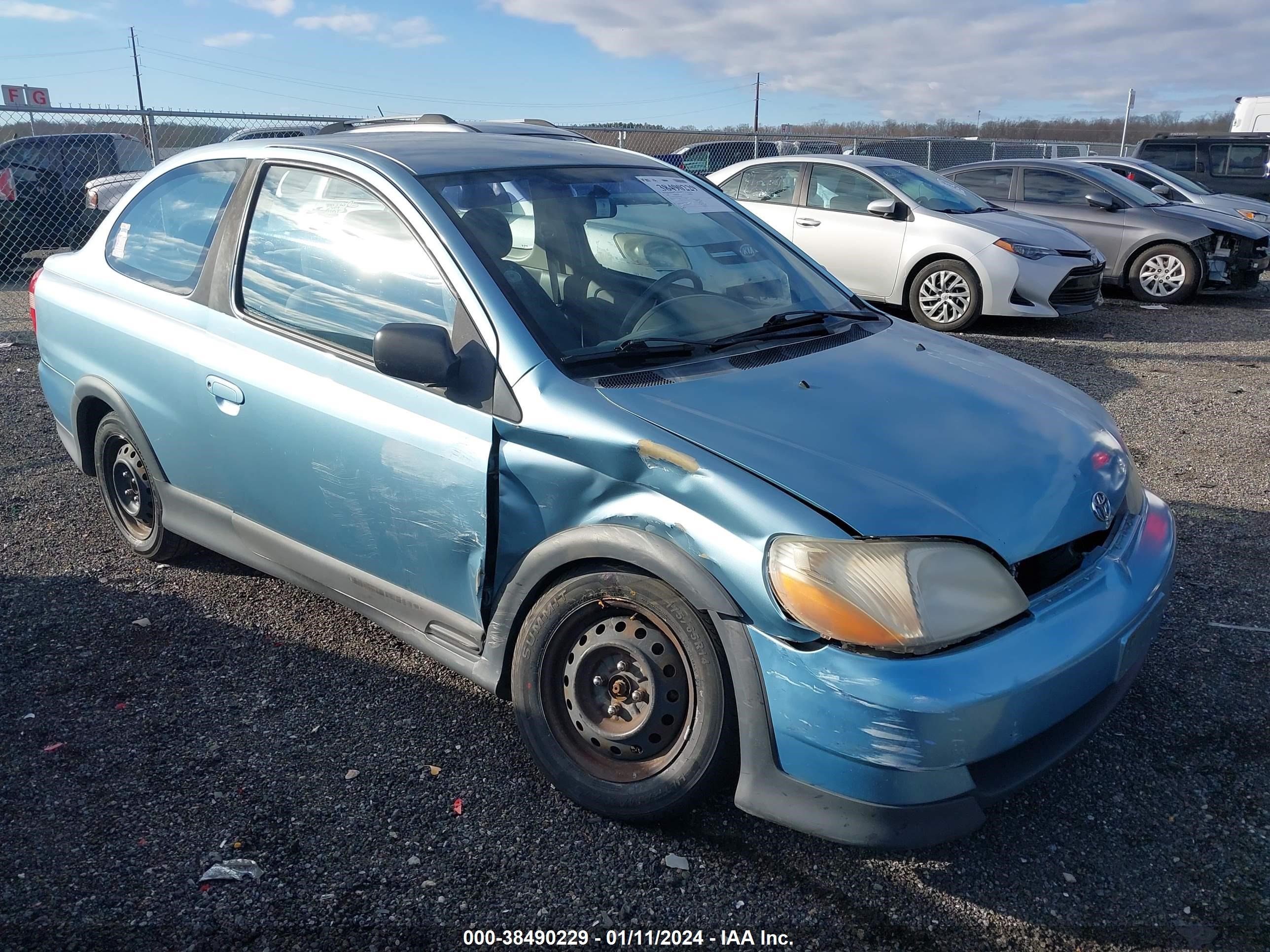 TOYOTA ECHO 2000 jtdat1230y0070540