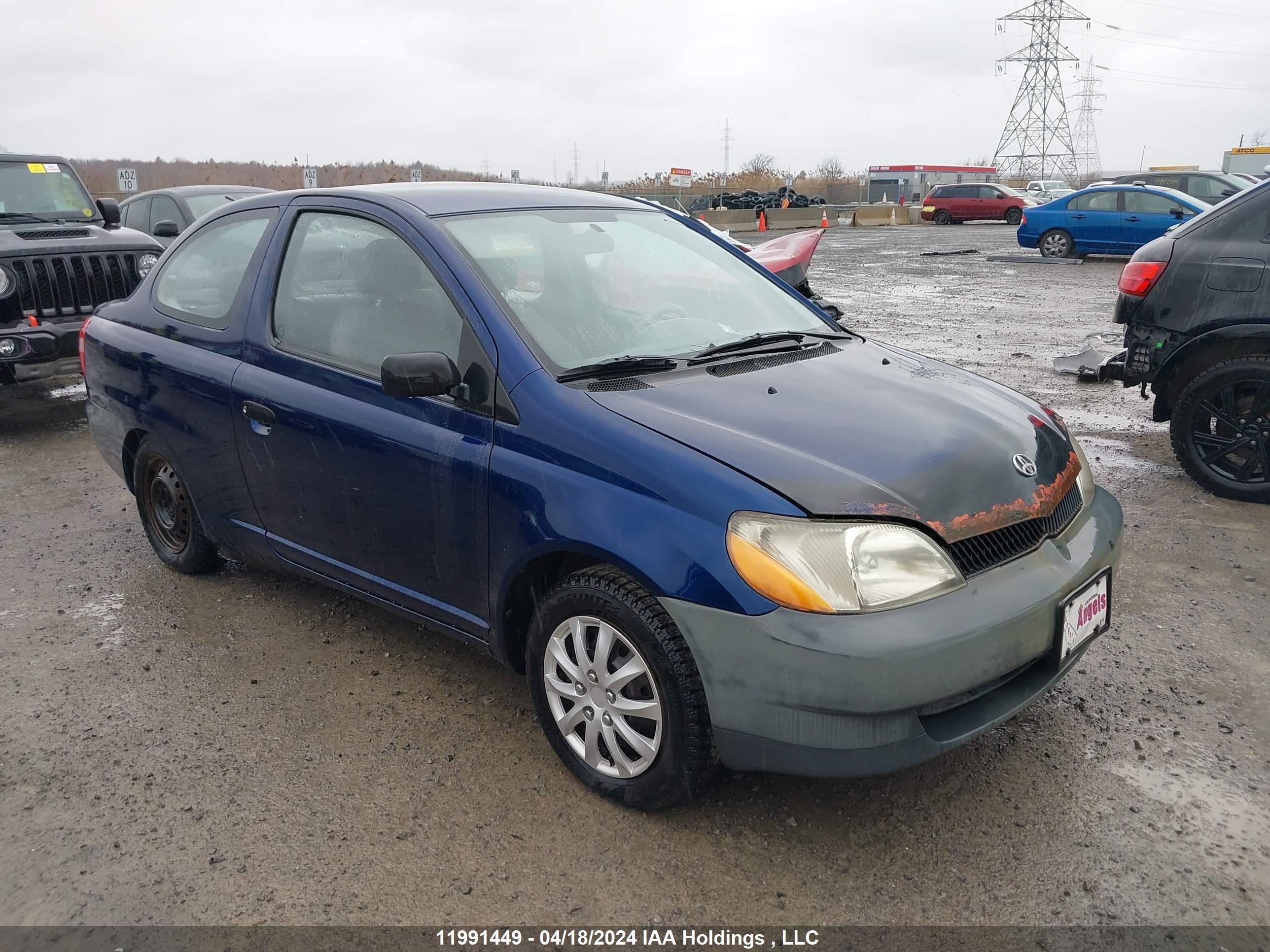 TOYOTA ECHO 2001 jtdat123810166485