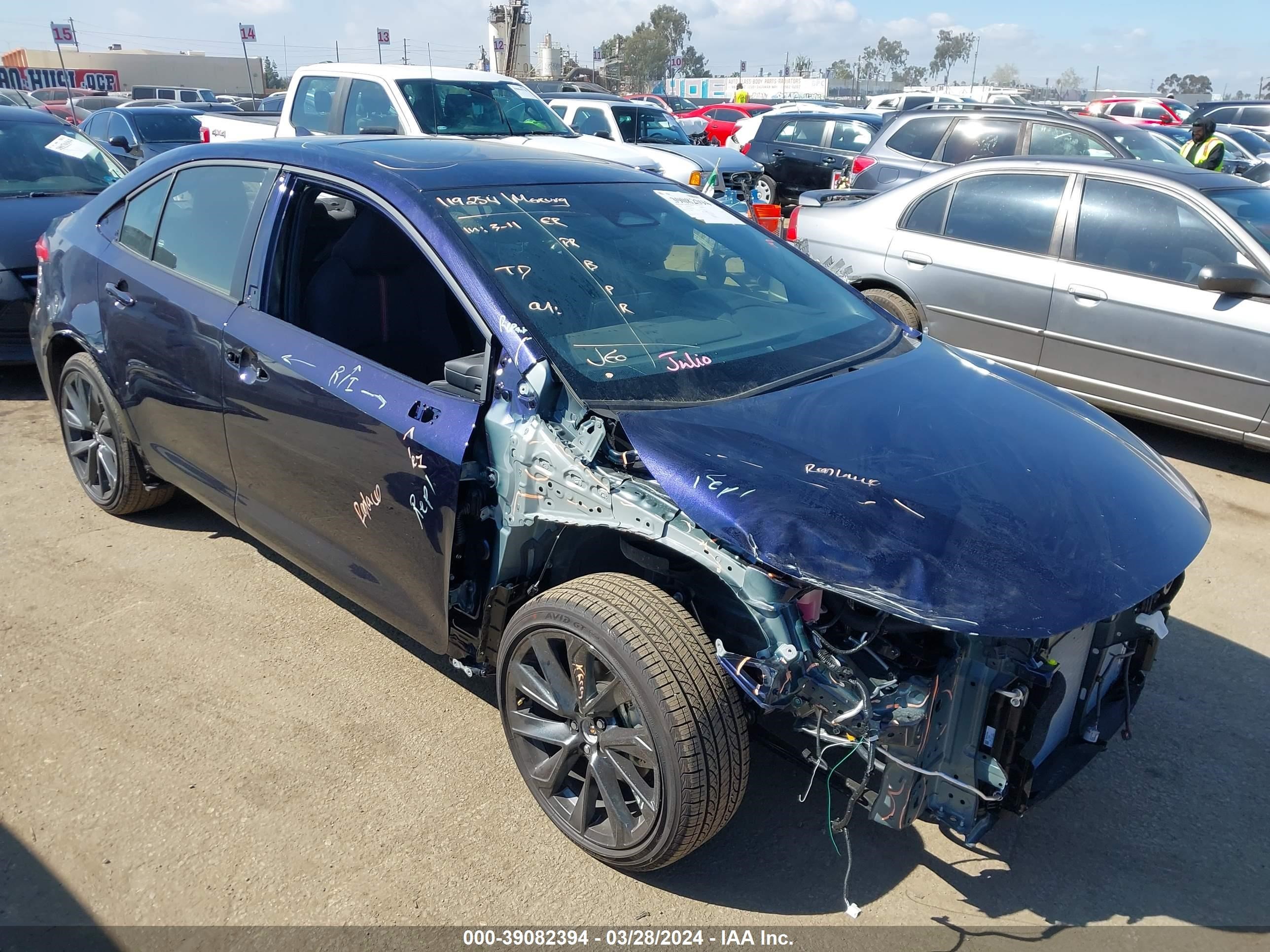 TOYOTA COROLLA 2024 jtdbcmfe4rj026747