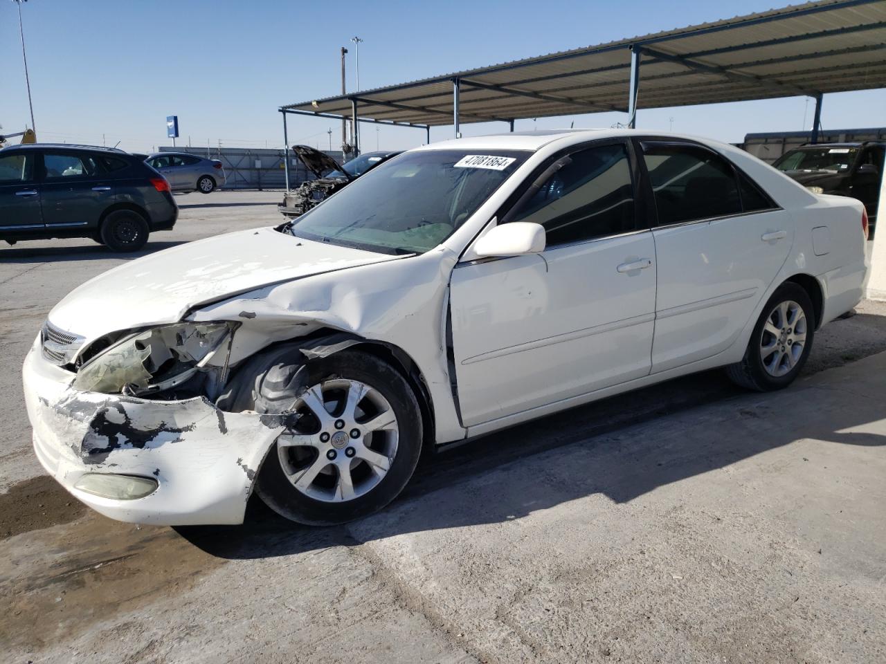 TOYOTA CAMRY 2004 jtdbe30k140278442