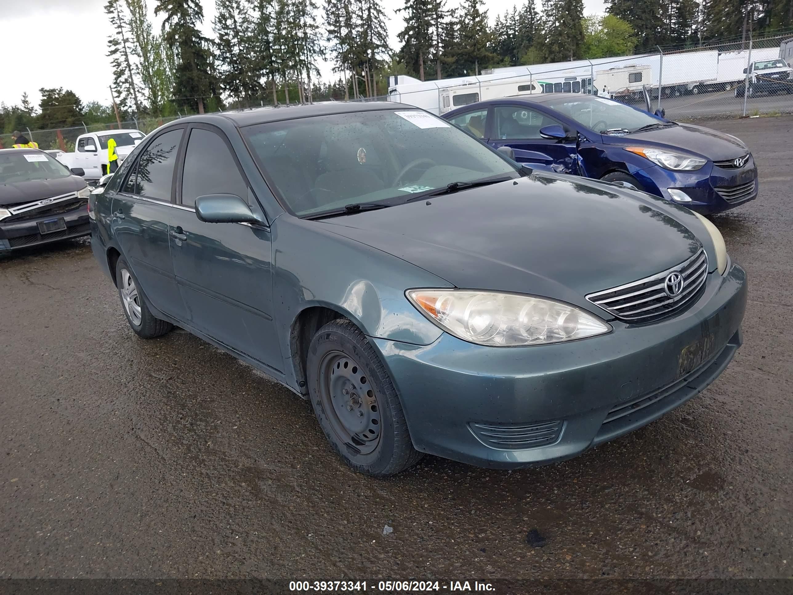 TOYOTA CAMRY 2005 jtdbe30k153035648