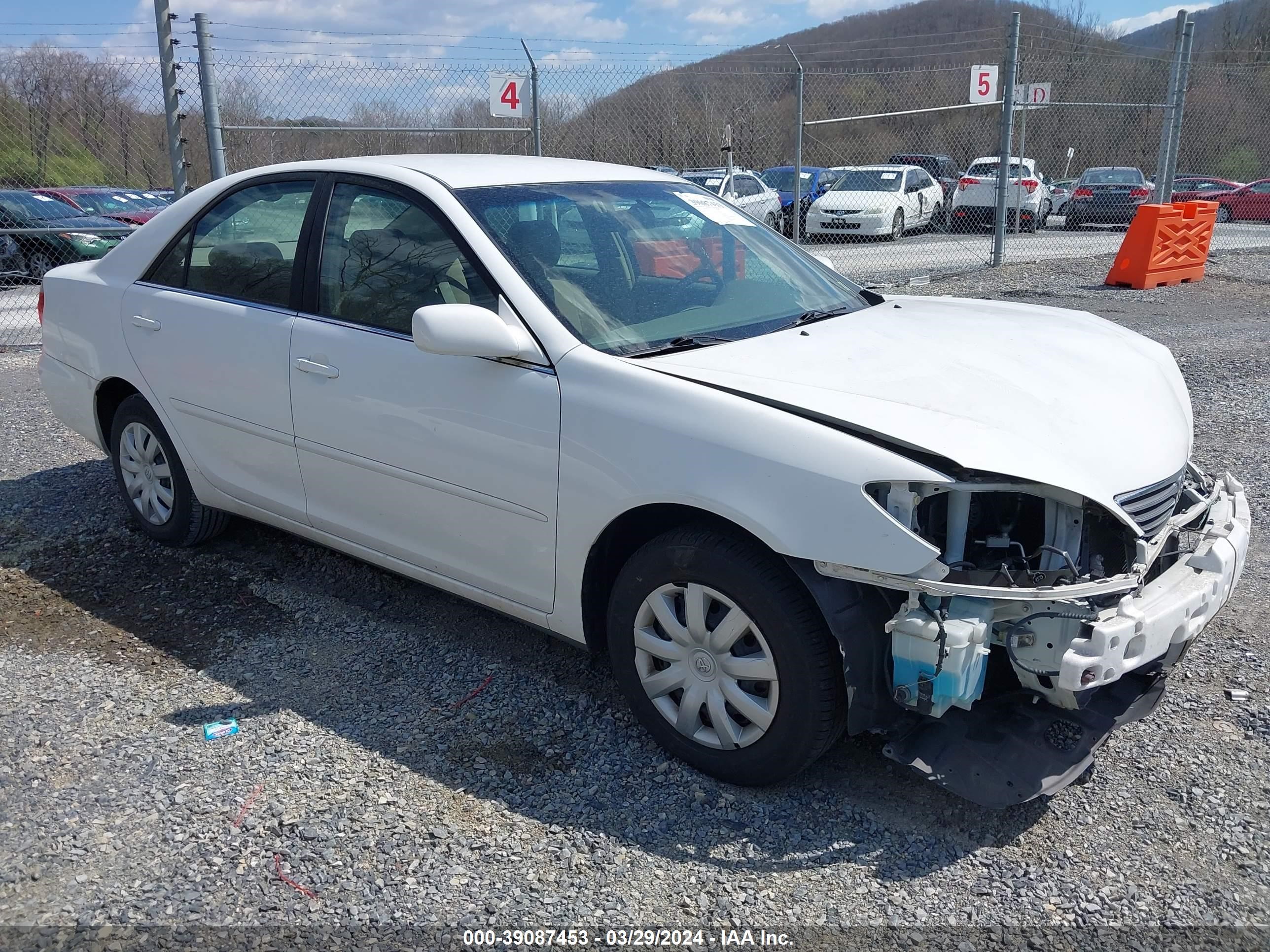 TOYOTA CAMRY 2006 jtdbe30k363053263