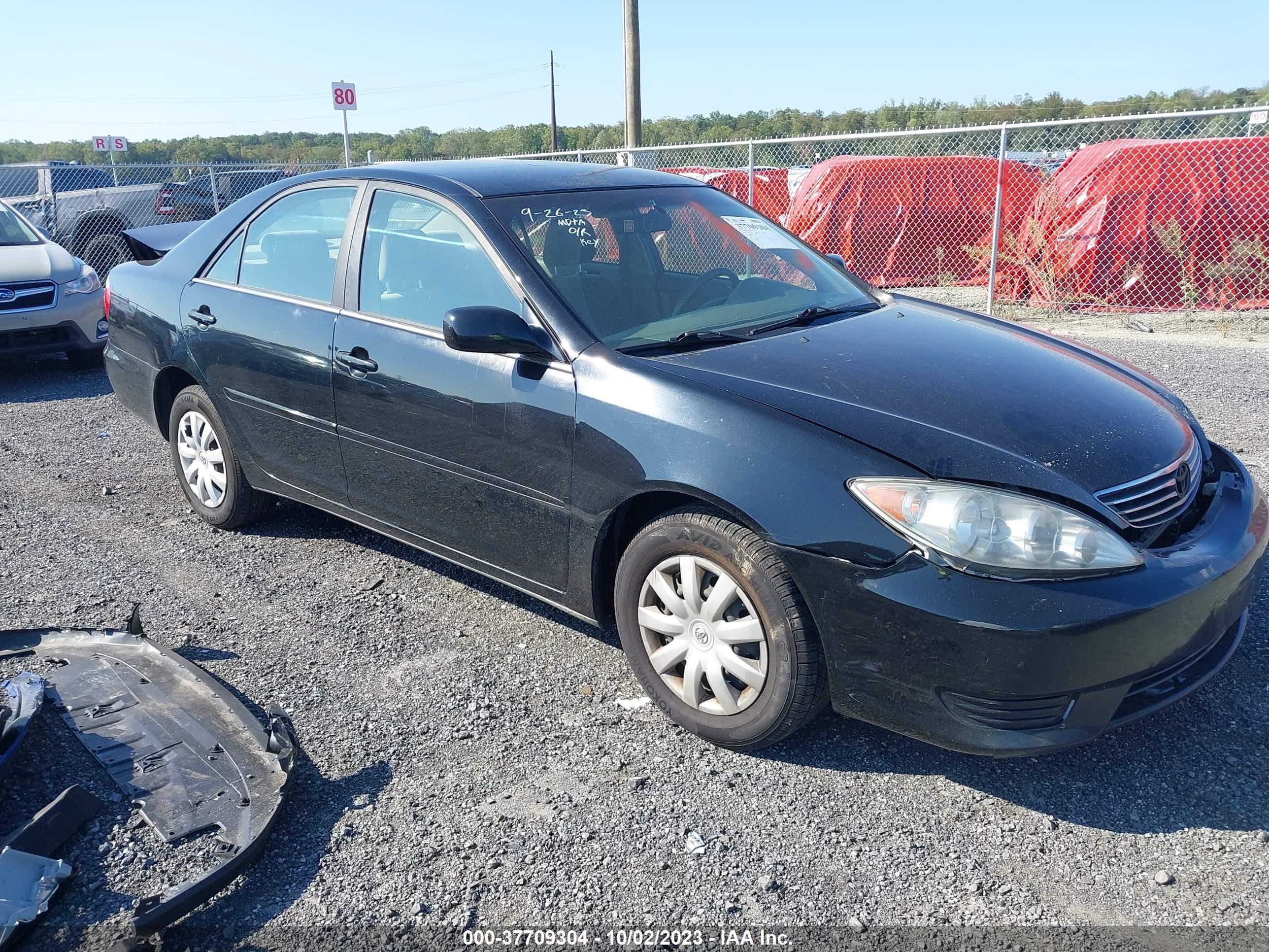 TOYOTA CAMRY 2006 jtdbe30k463056317