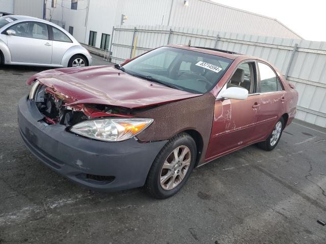 TOYOTA CAMRY LE 2004 jtdbe30k640268070