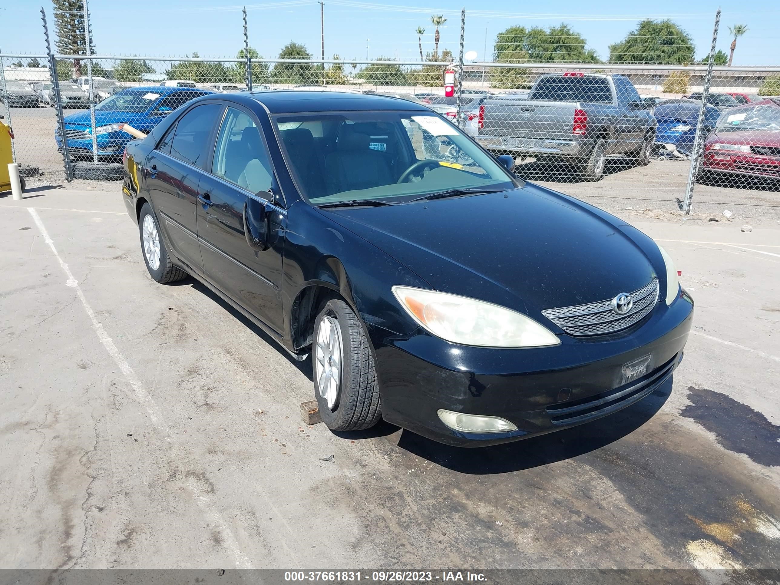 TOYOTA CAMRY 2003 jtdbe30k730180997