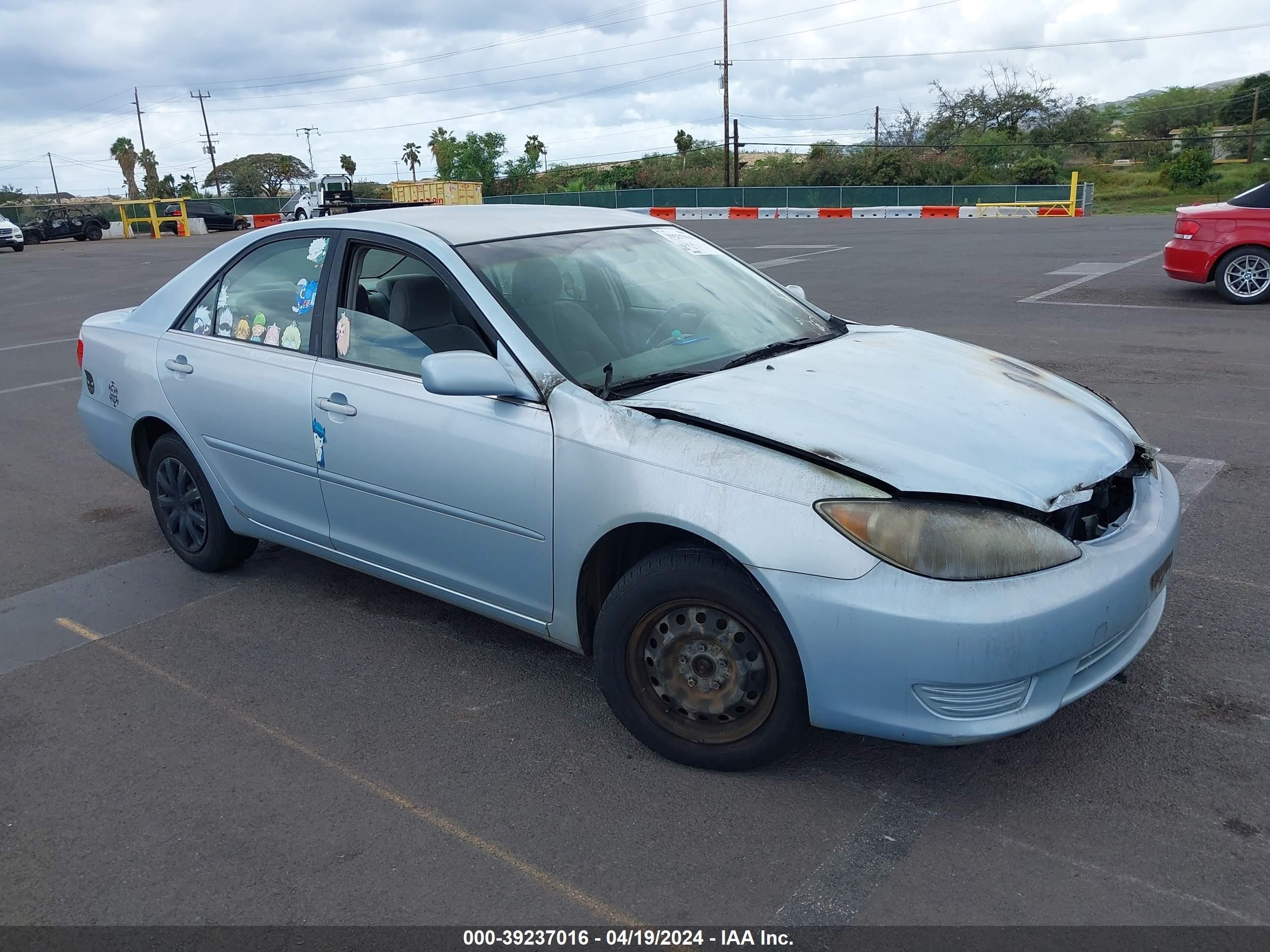 TOYOTA CAMRY 2005 jtdbe30kx50302786