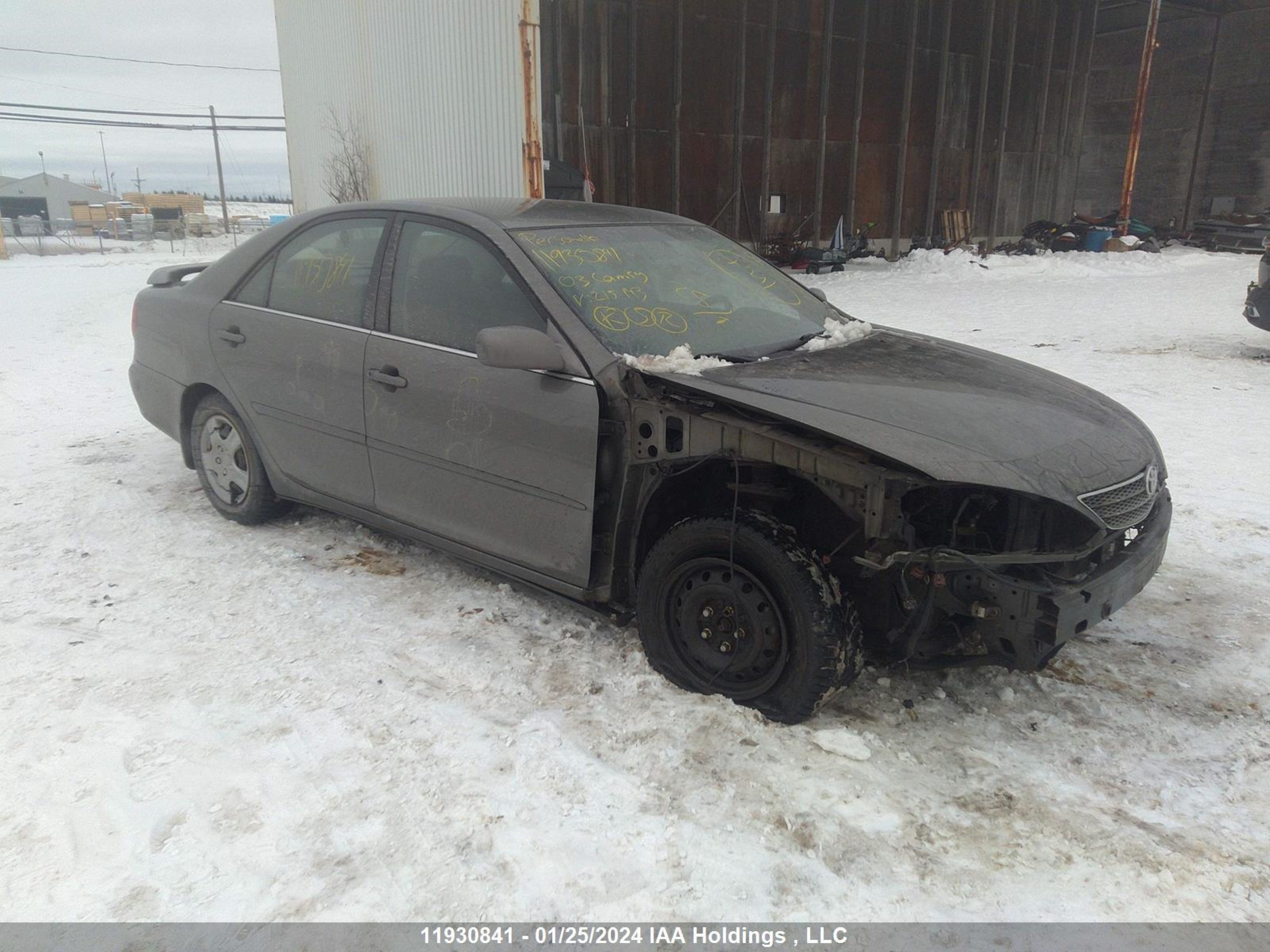 TOYOTA CAMRY 2003 jtdbe32k130215143