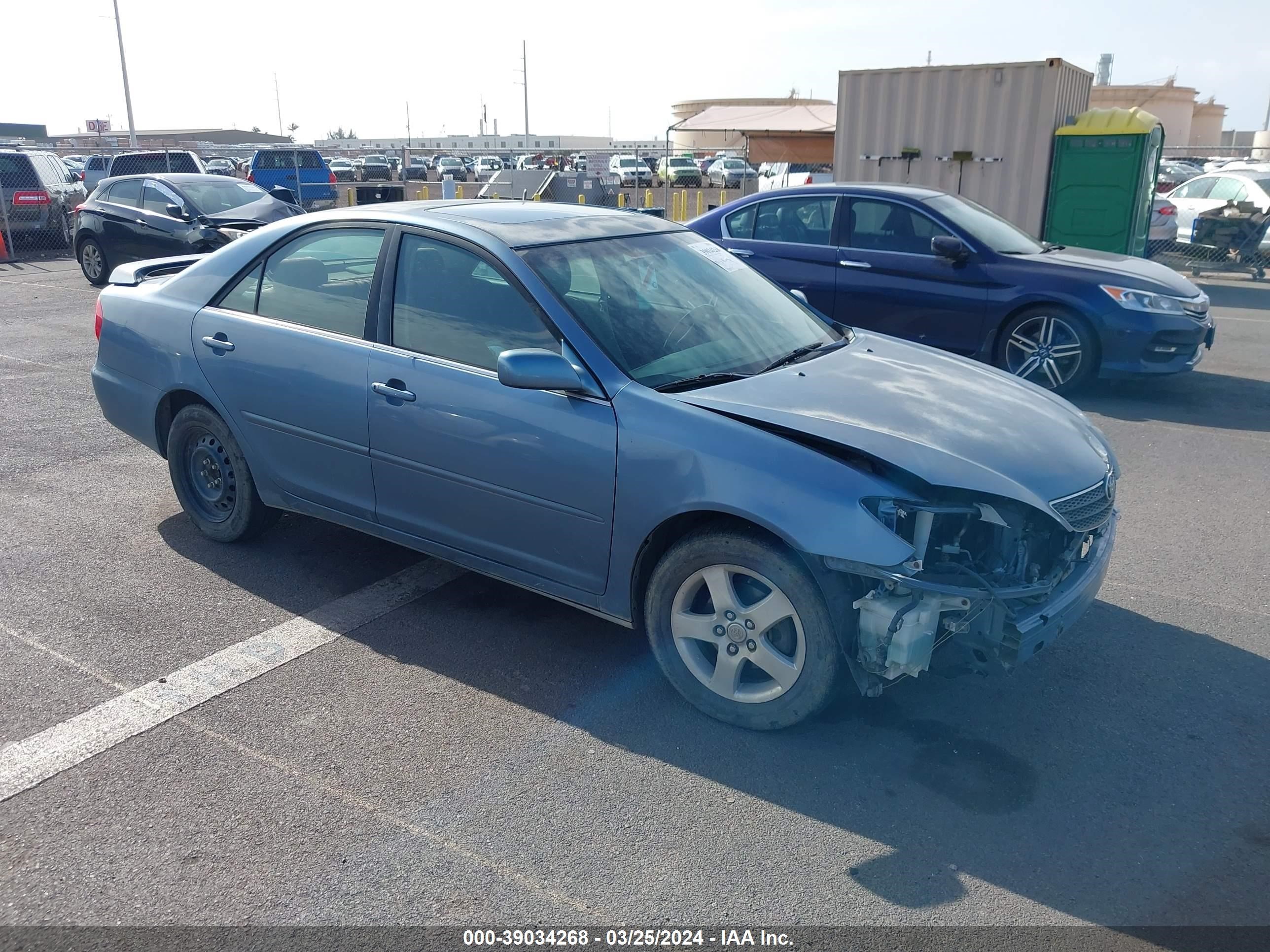 TOYOTA CAMRY 2002 jtdbe32k220102090