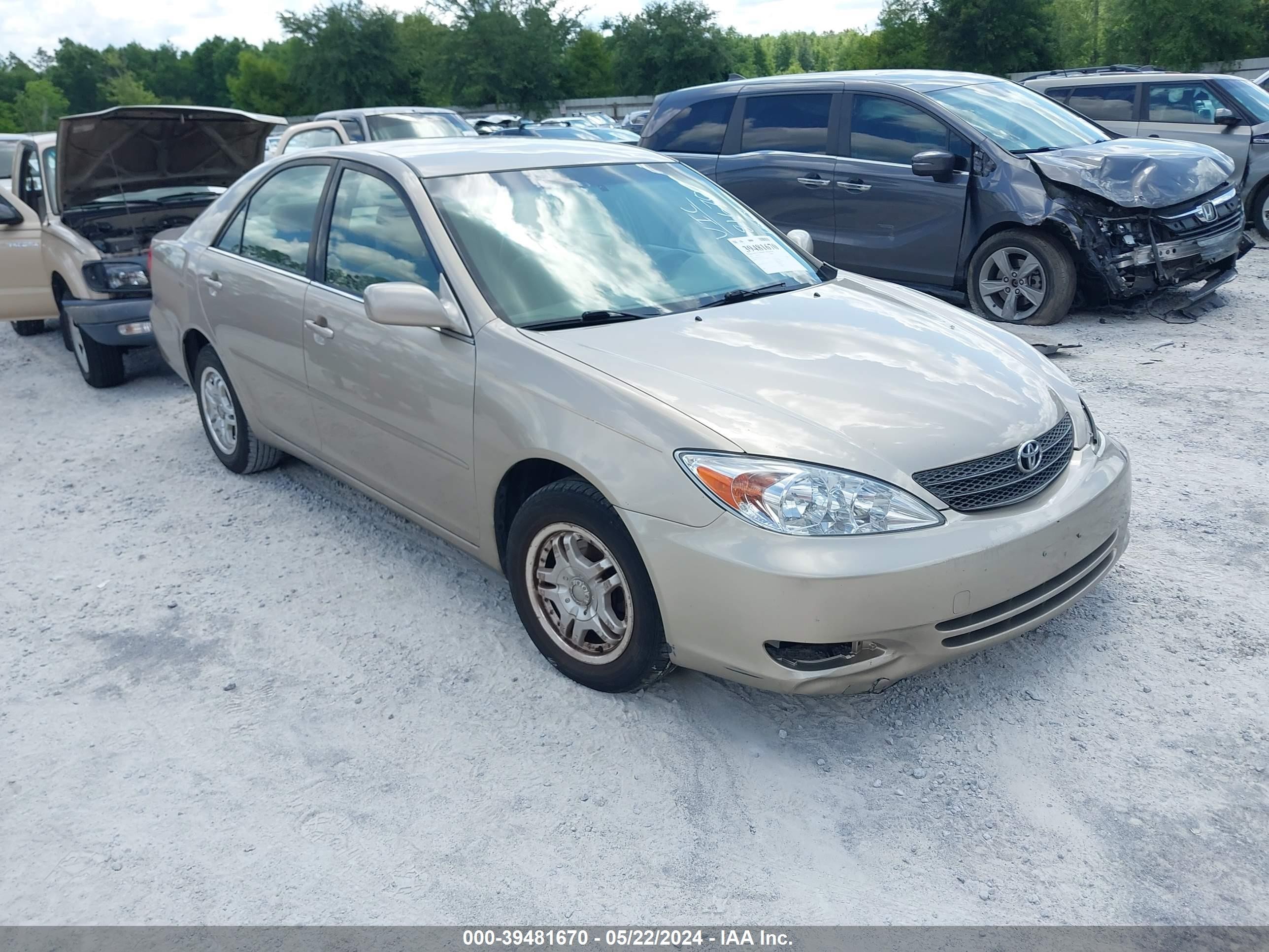 TOYOTA CAMRY 2003 jtdbe32k230158757