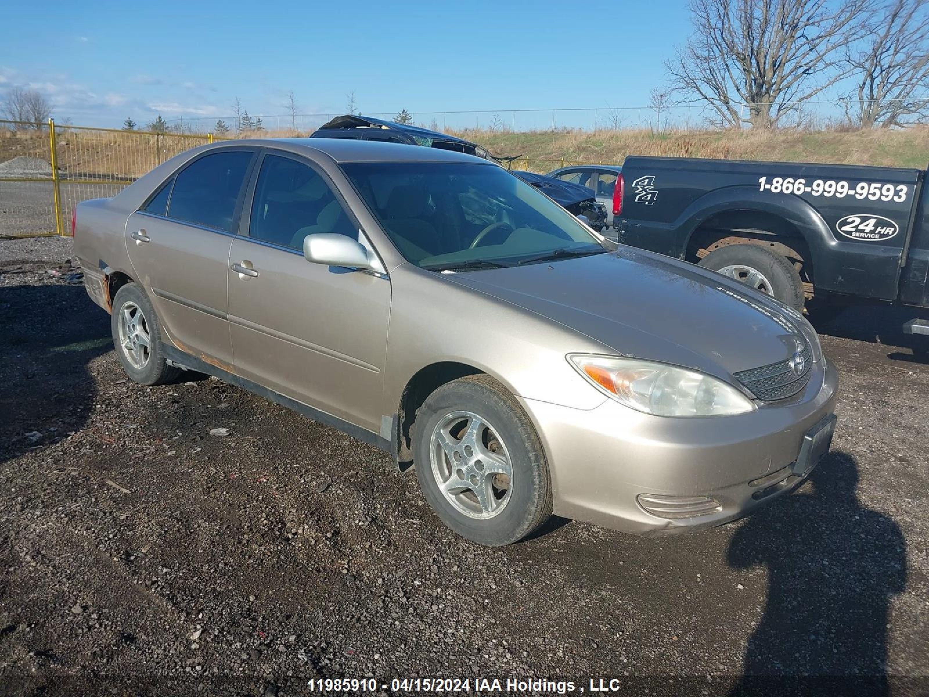 TOYOTA CAMRY 2003 jtdbe32k230208248