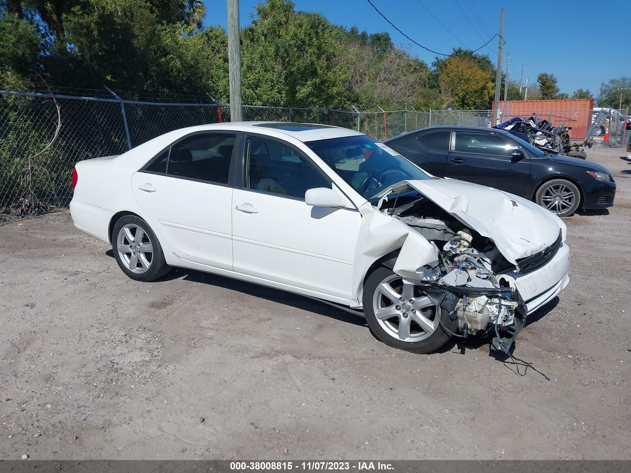 TOYOTA CAMRY 2003 jtdbe32k430236522