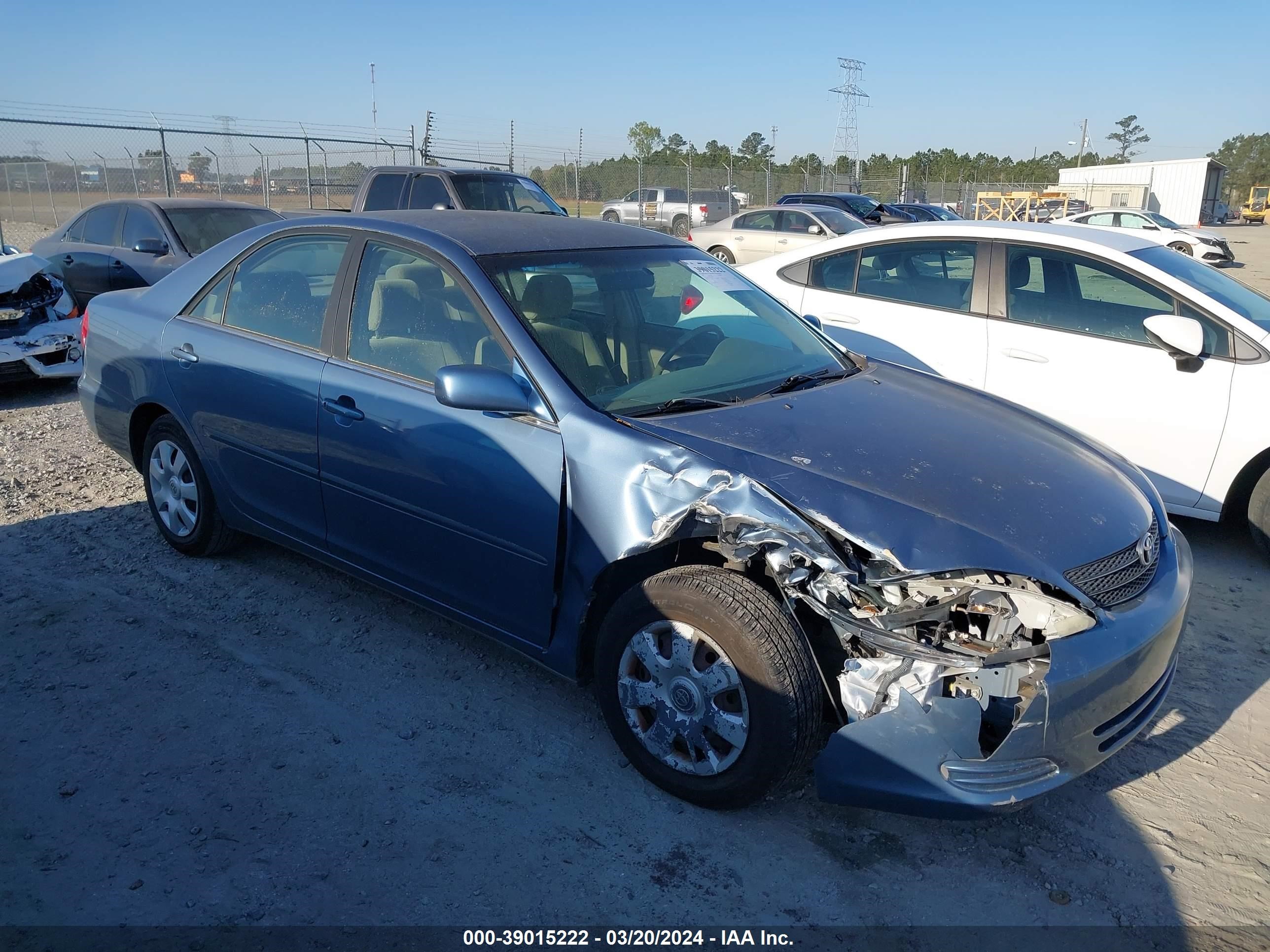 TOYOTA CAMRY 2002 jtdbe32k520106747