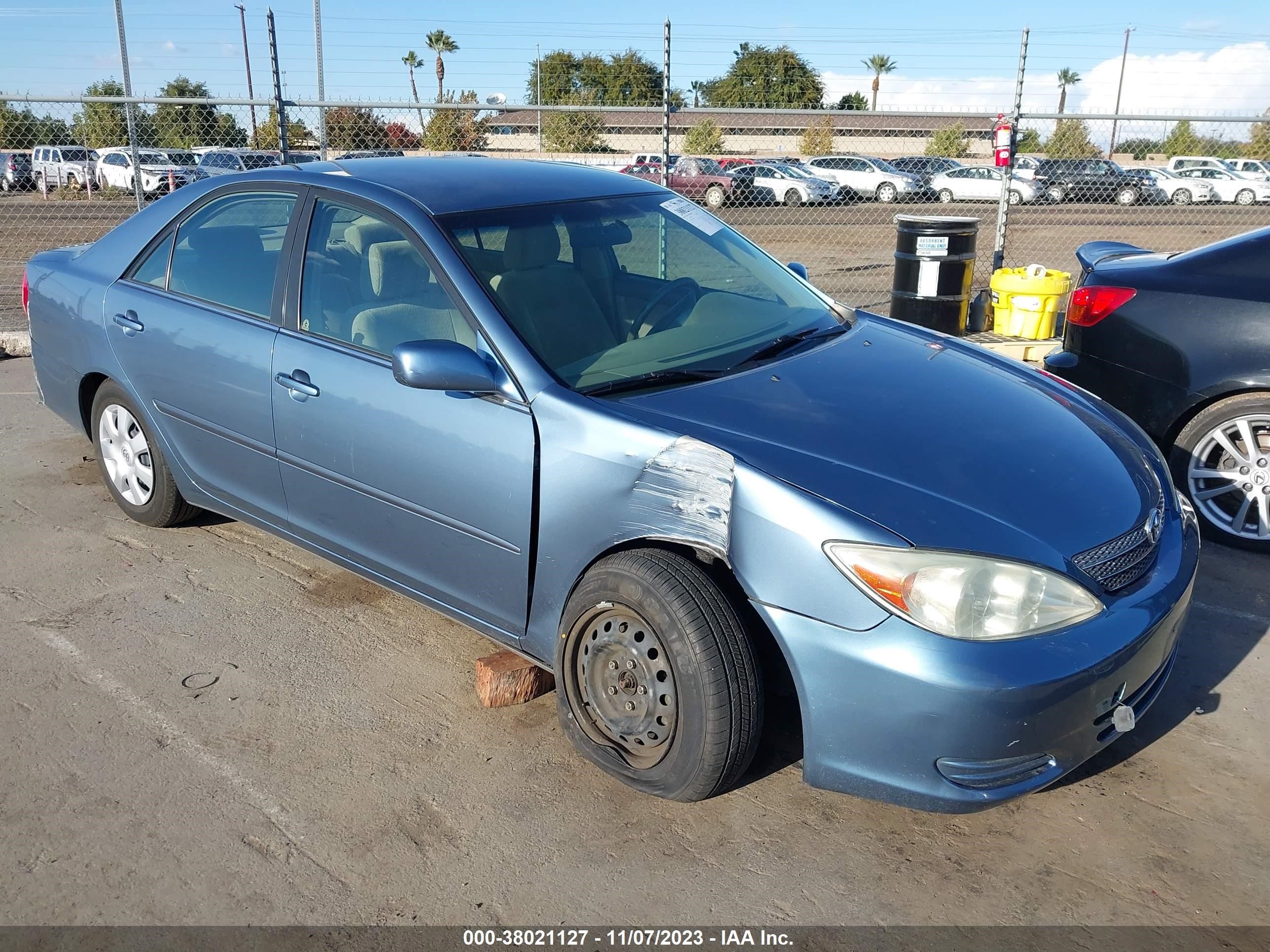 TOYOTA CAMRY 2002 jtdbe32k520114993