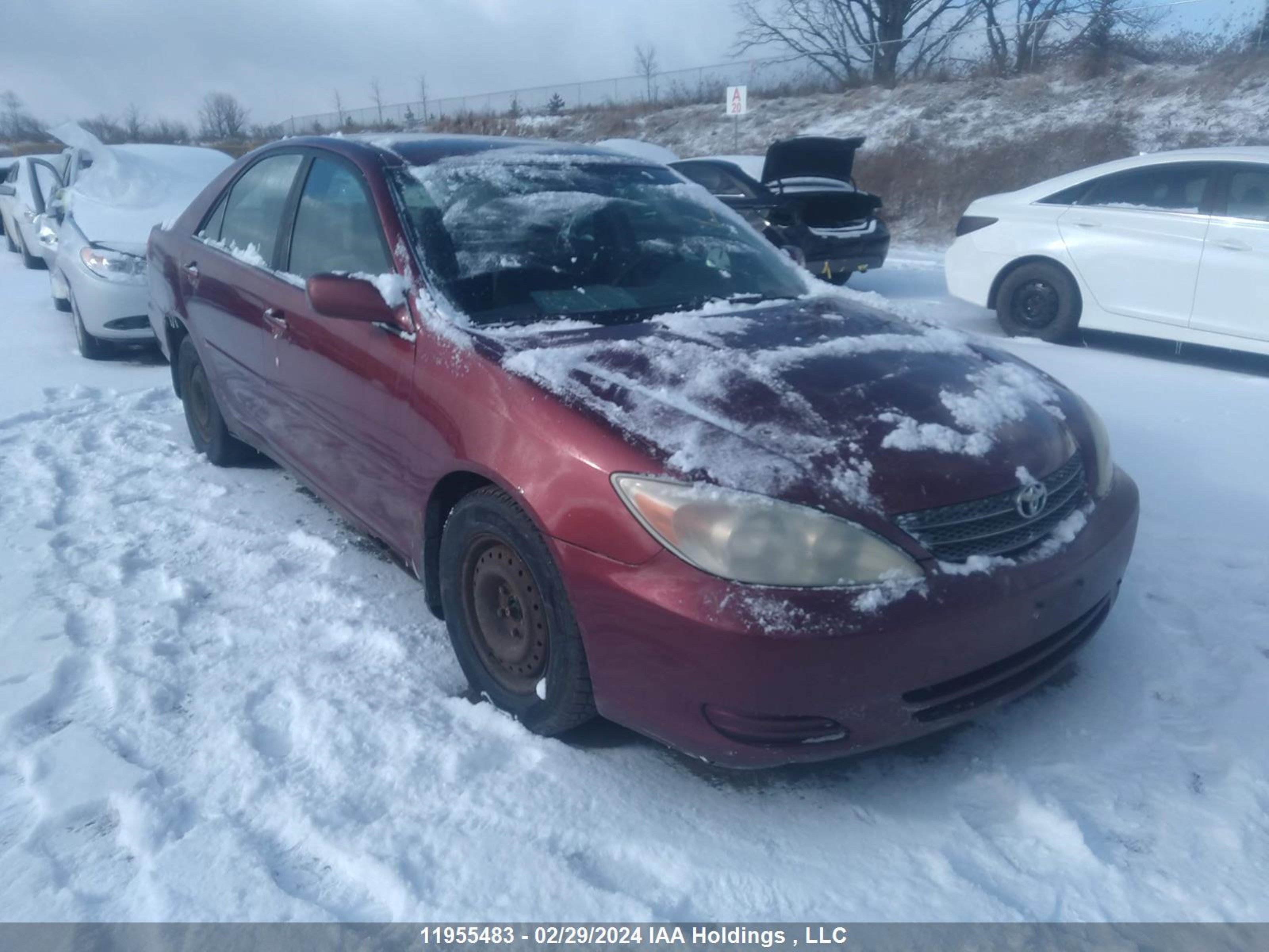 TOYOTA CAMRY 2003 jtdbe32k630186514