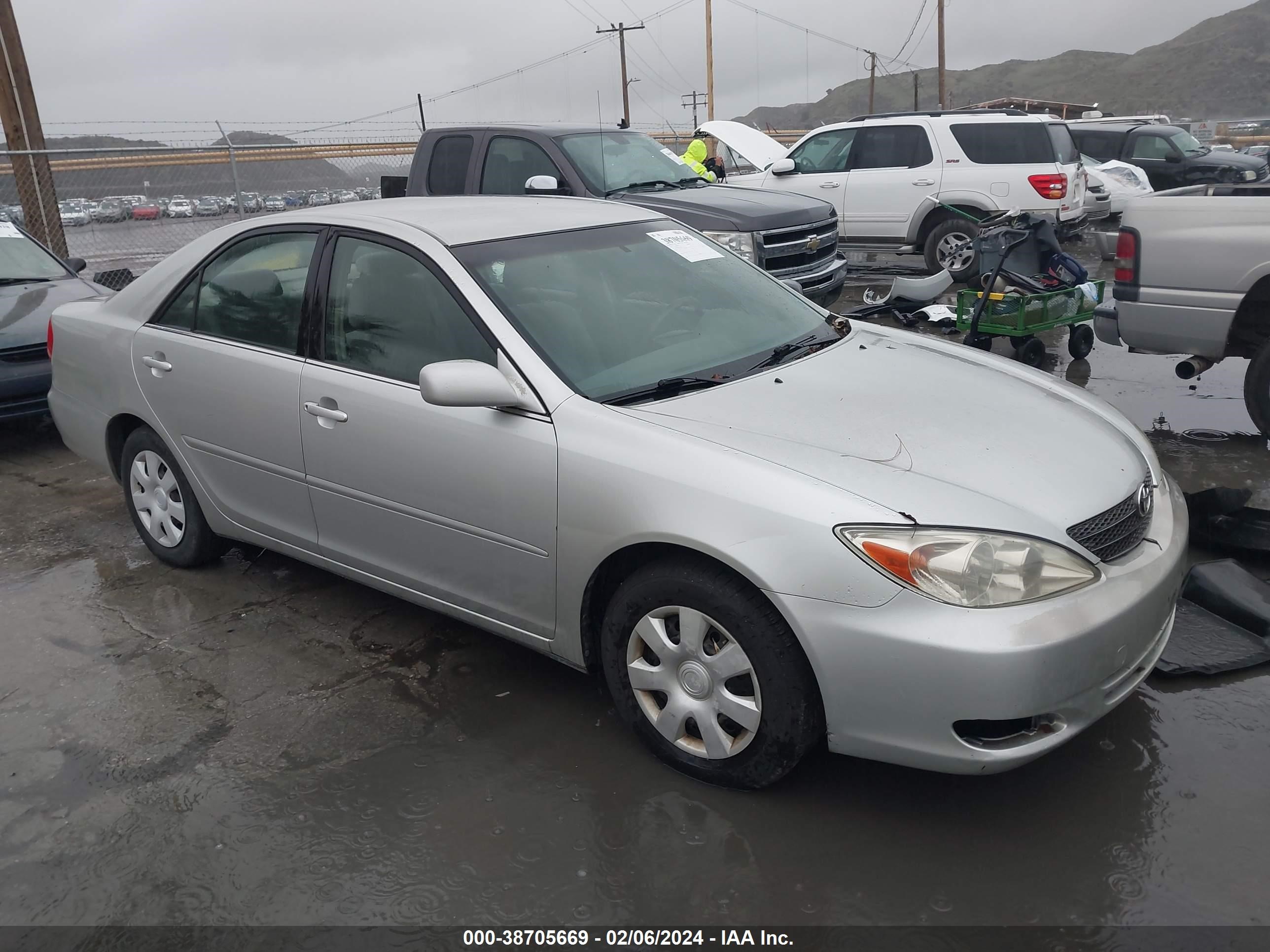 TOYOTA CAMRY 2003 jtdbe32k630229913