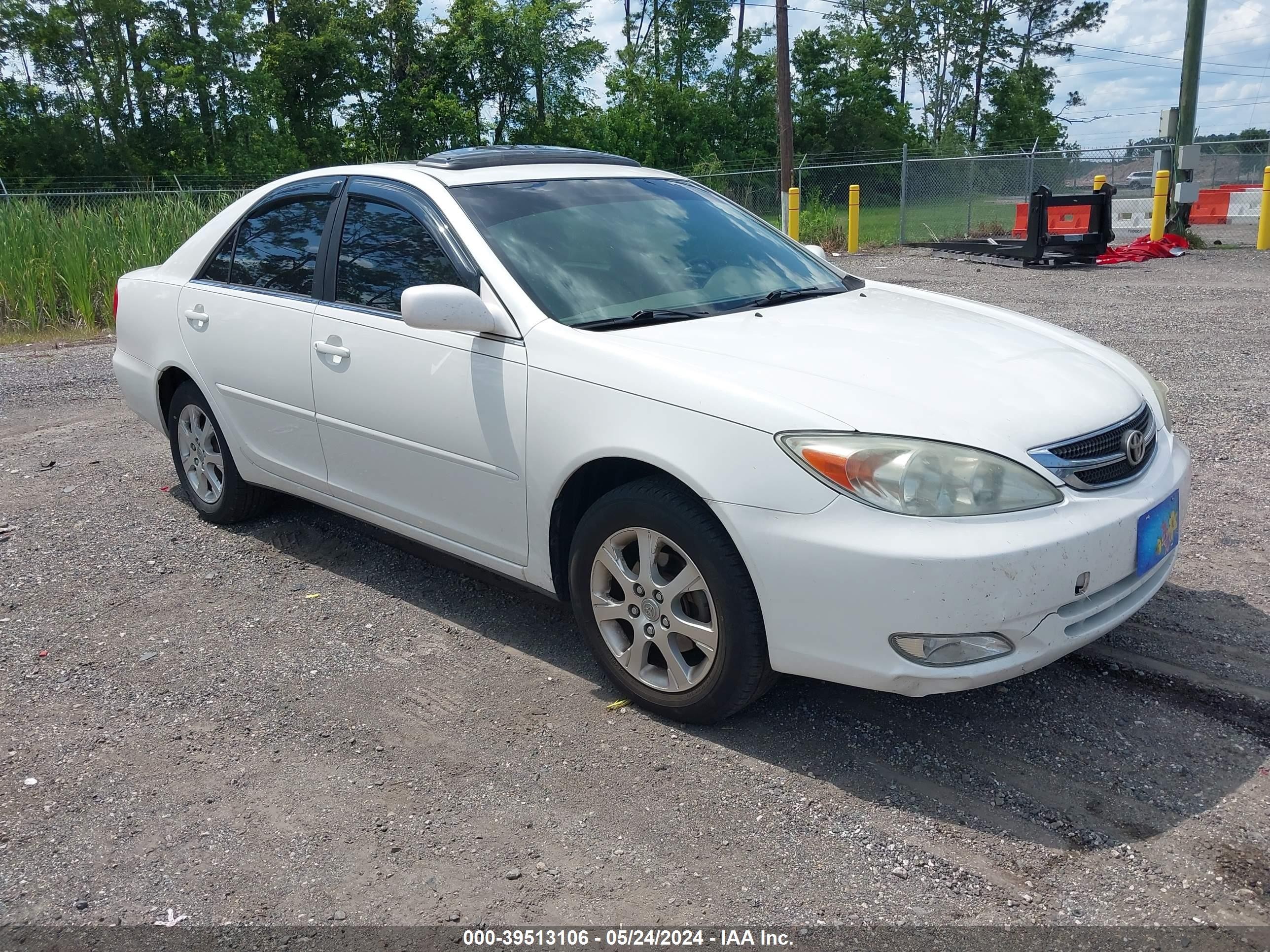 TOYOTA CAMRY 2004 jtdbe32k640287909