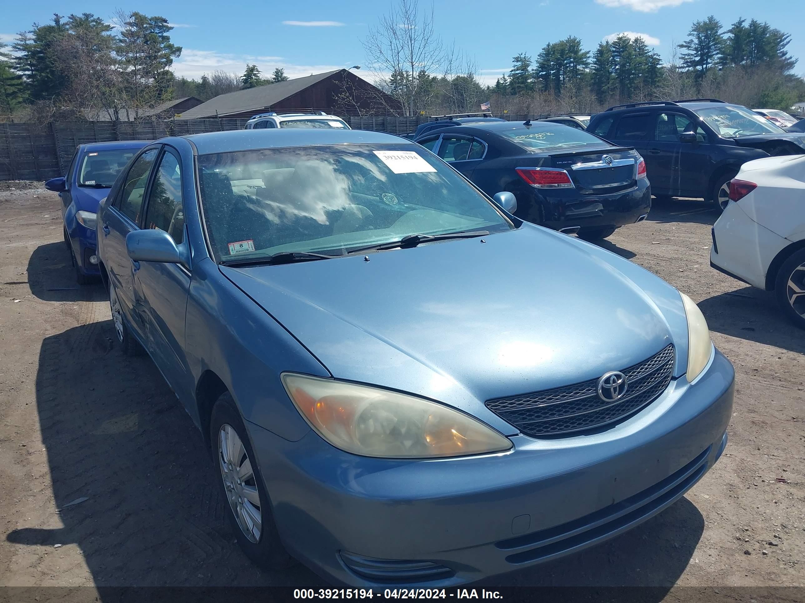 TOYOTA CAMRY 2003 jtdbe32k730173366