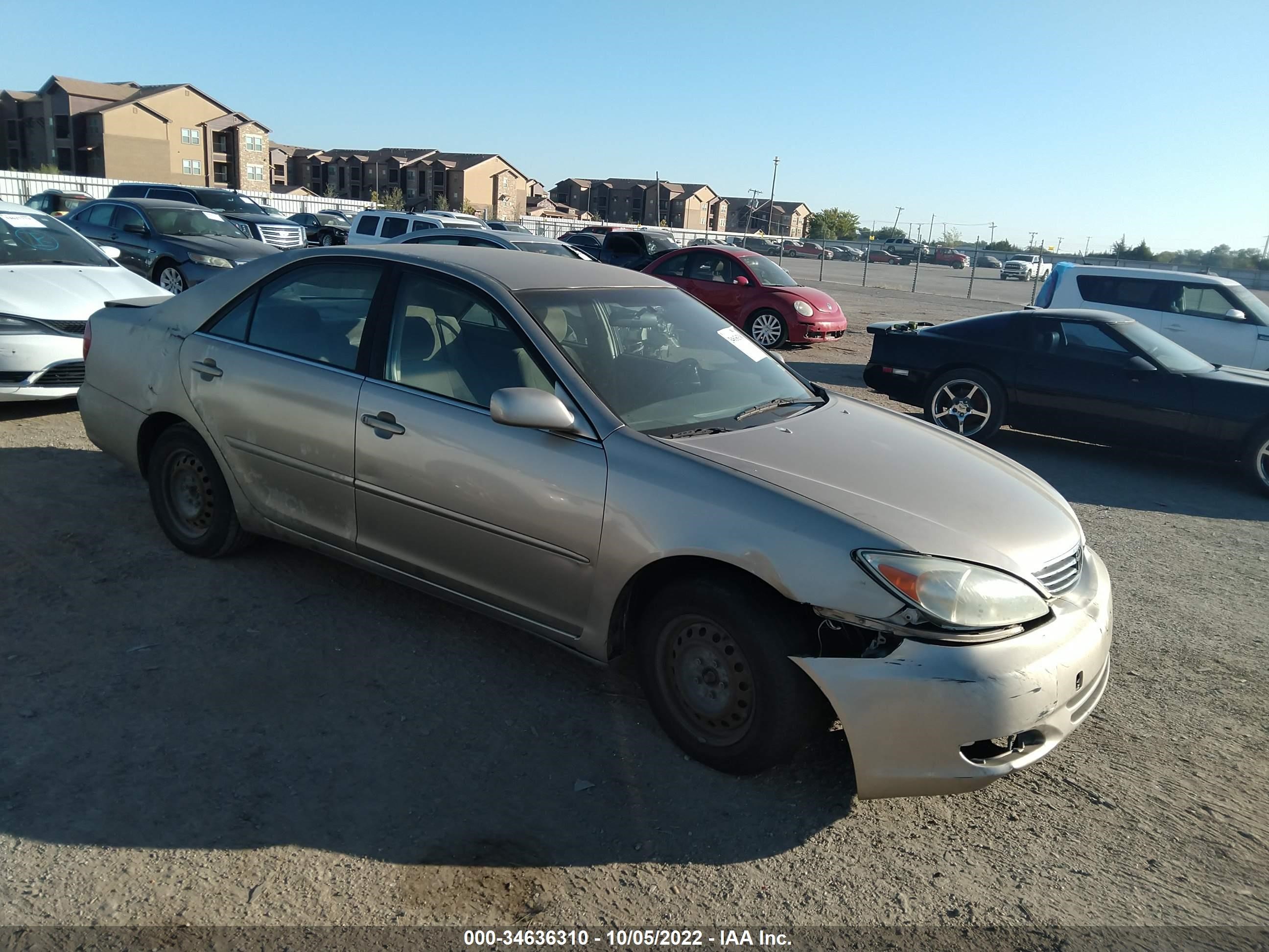 TOYOTA CAMRY 2004 jtdbe32k740276109