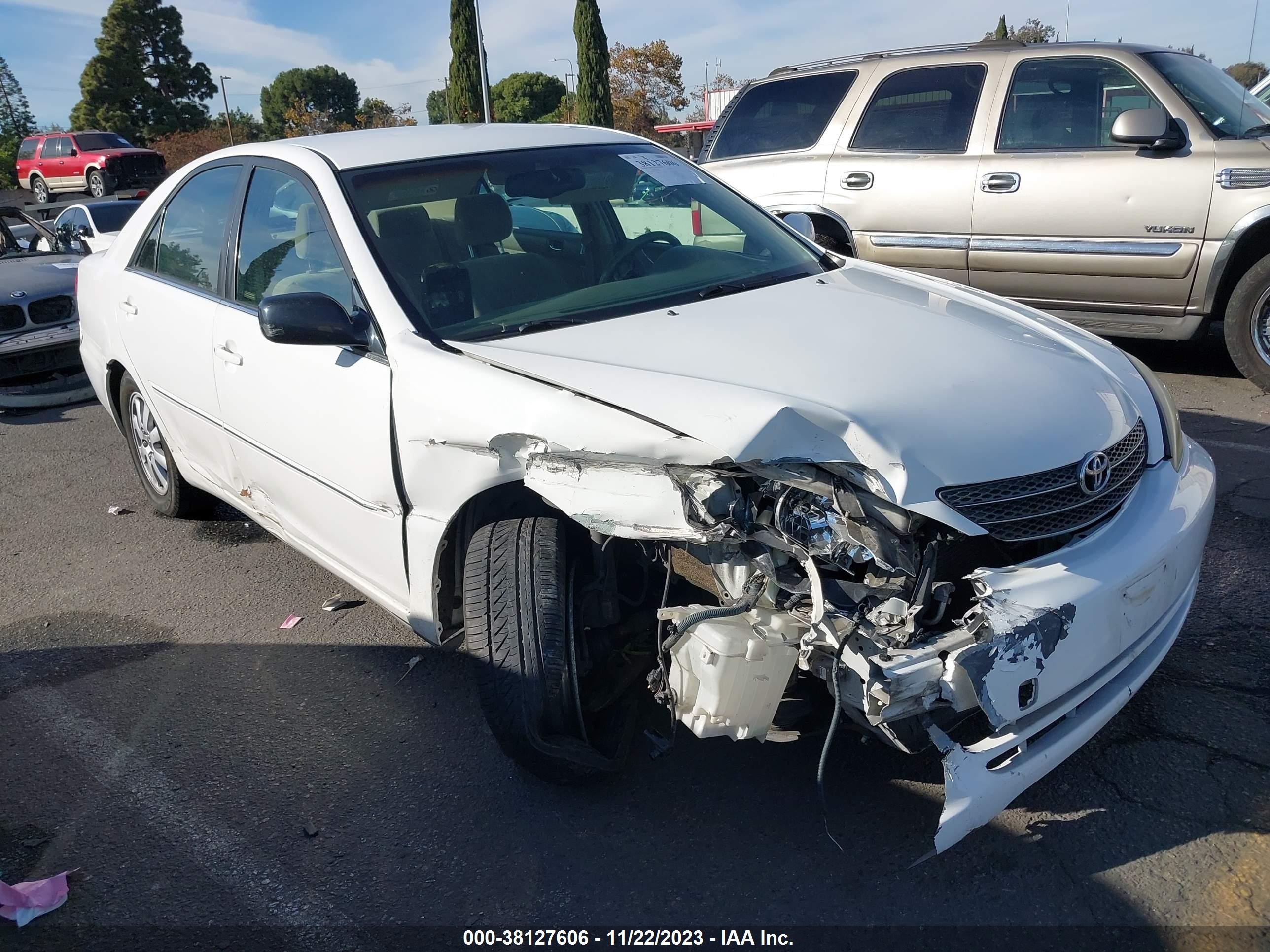 TOYOTA CAMRY 2003 jtdbe32k830147990