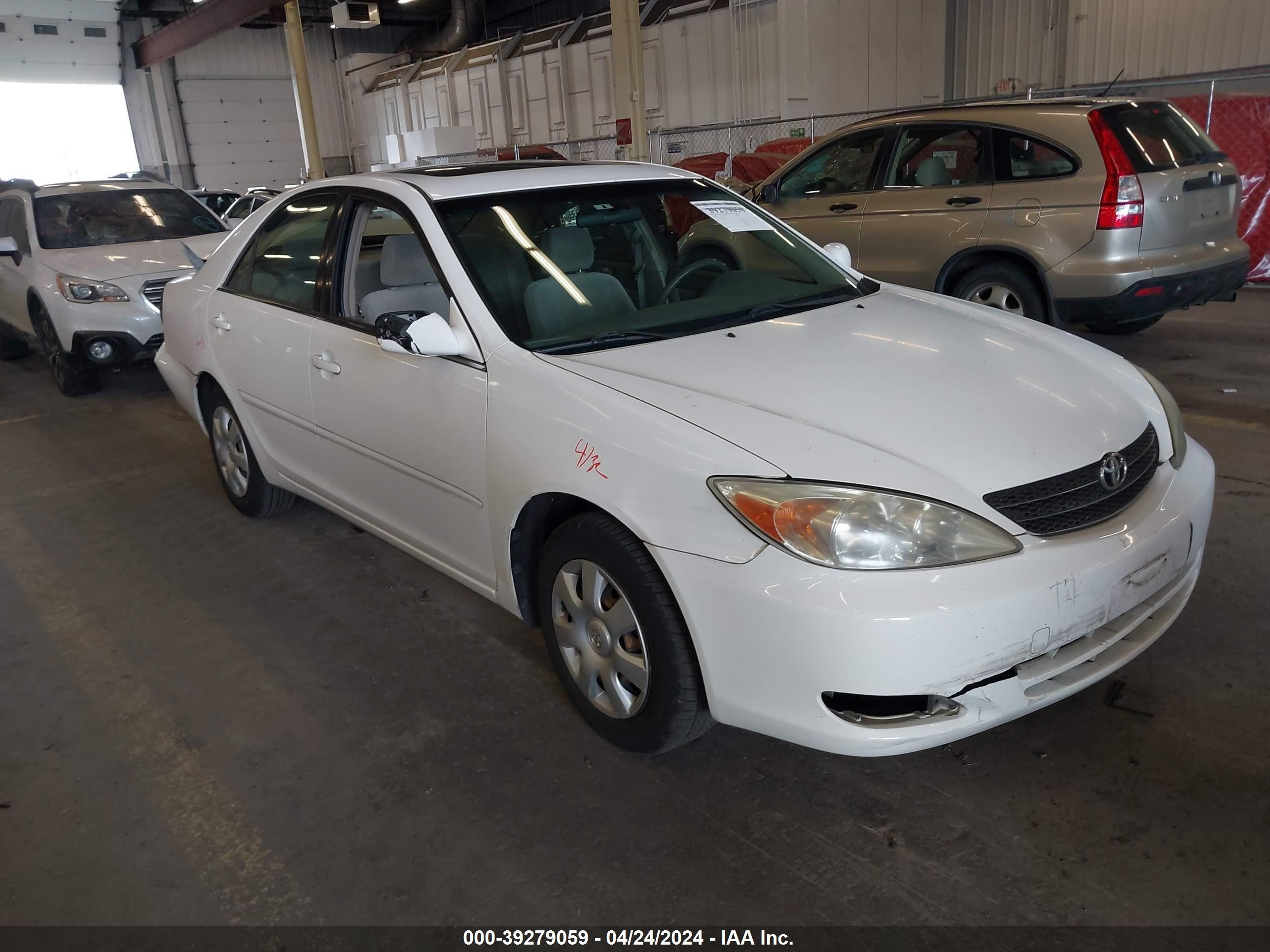 TOYOTA CAMRY 2003 jtdbe32k830155149