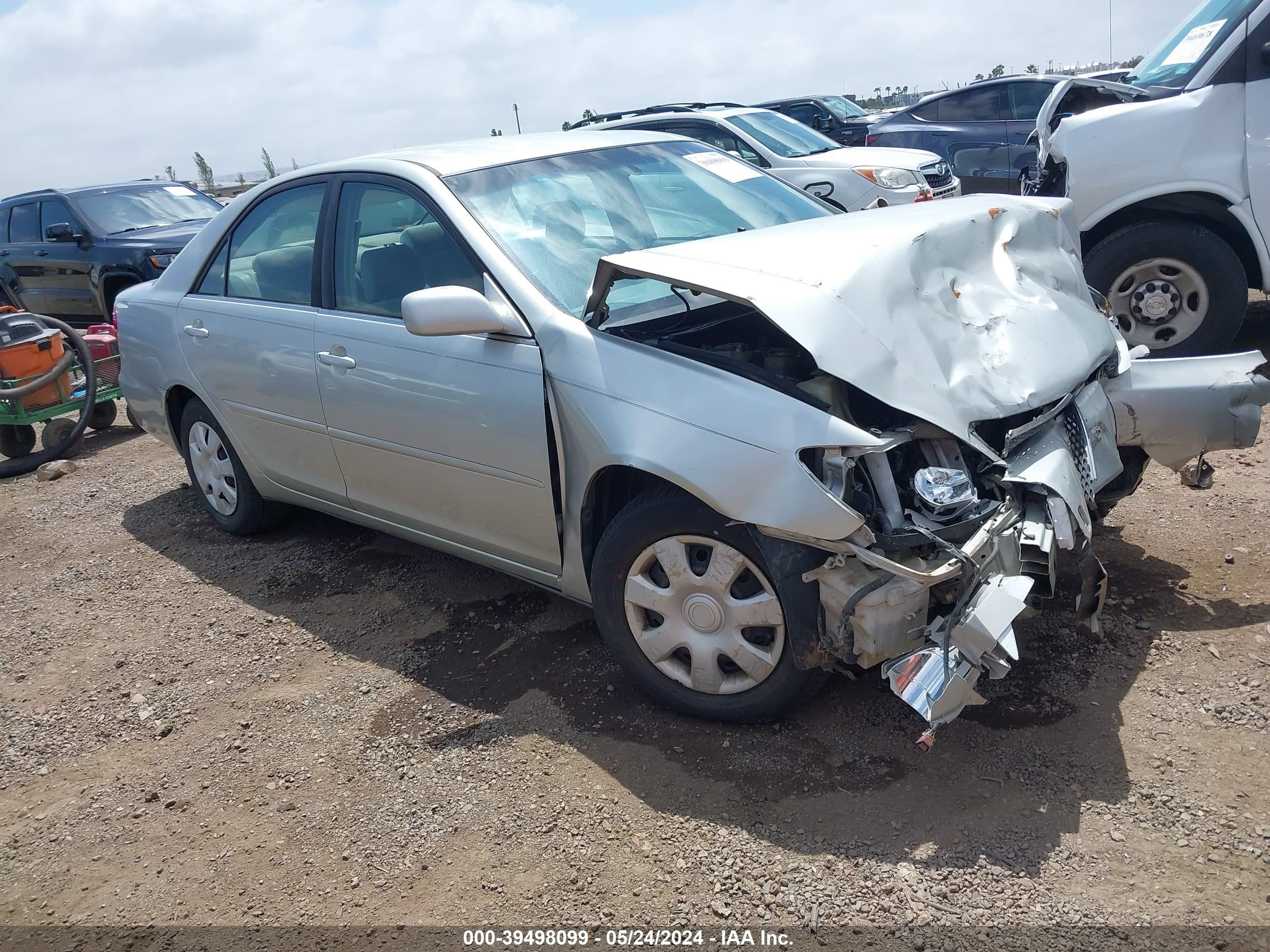 TOYOTA CAMRY 2004 jtdbe32k840250506