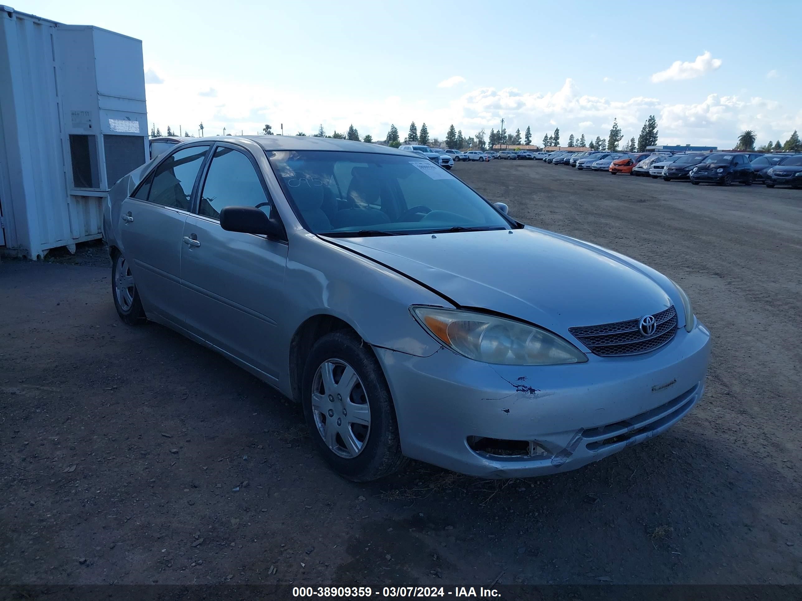 TOYOTA CAMRY 2003 jtdbe32kx30160952