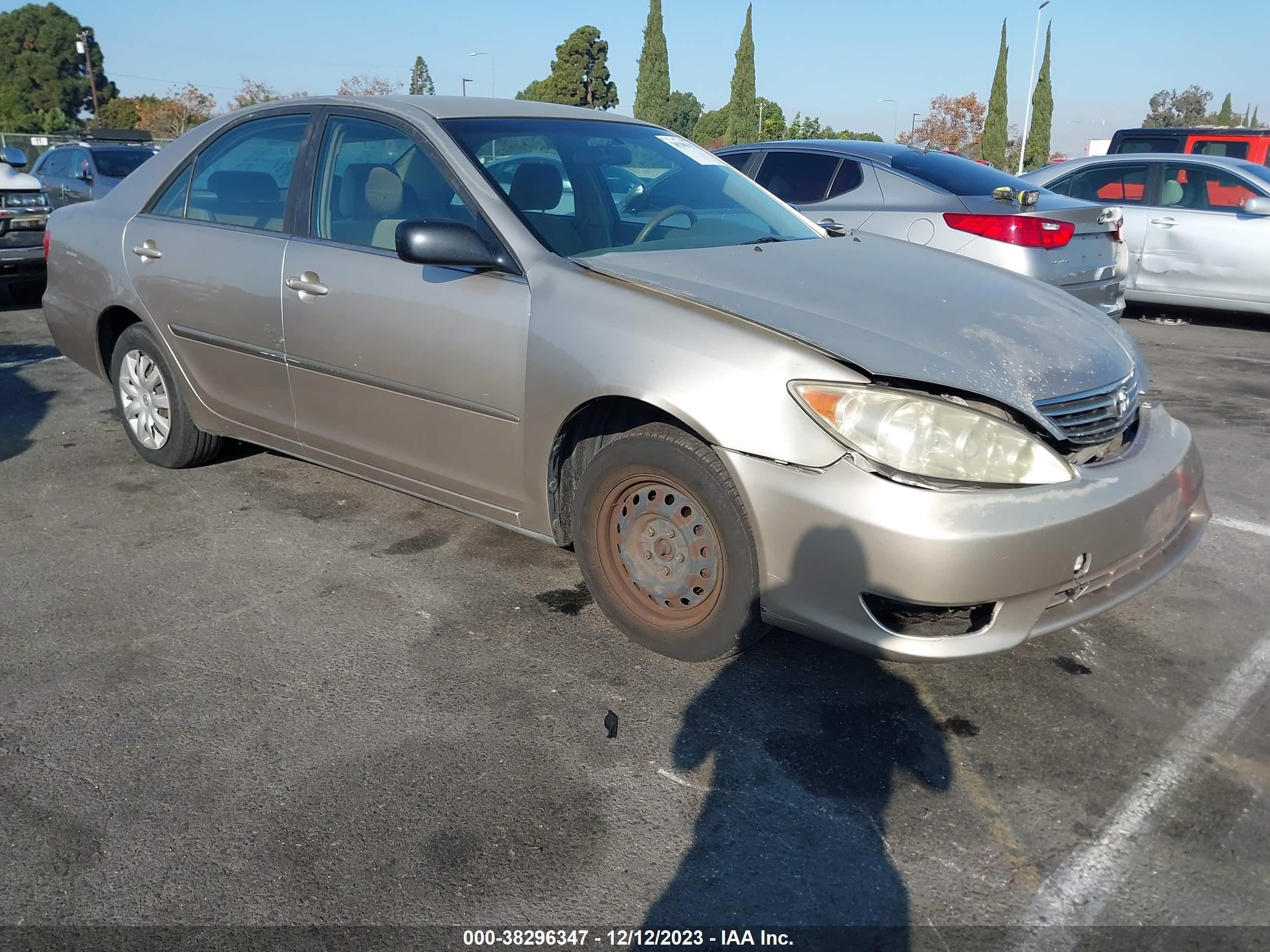 TOYOTA CAMRY 2005 jtdbe32kx53014309