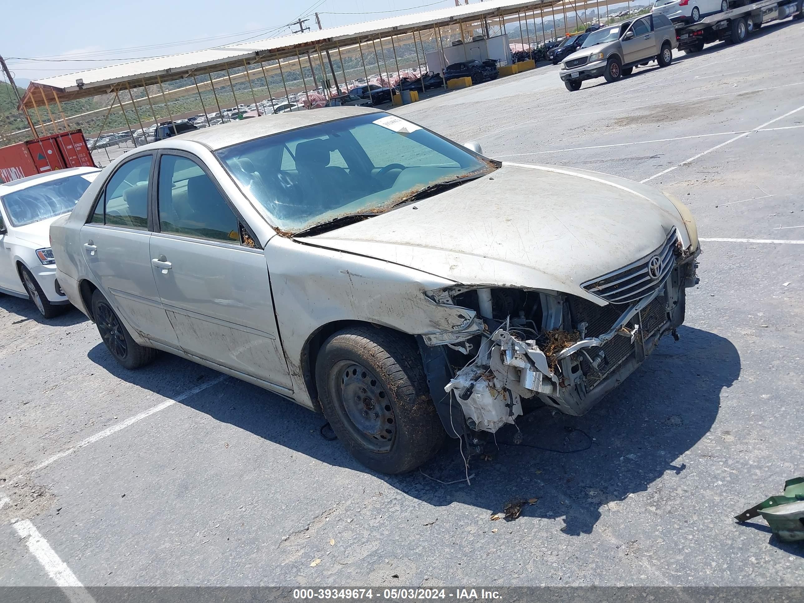 TOYOTA CAMRY 2005 jtdbe32kx53032650