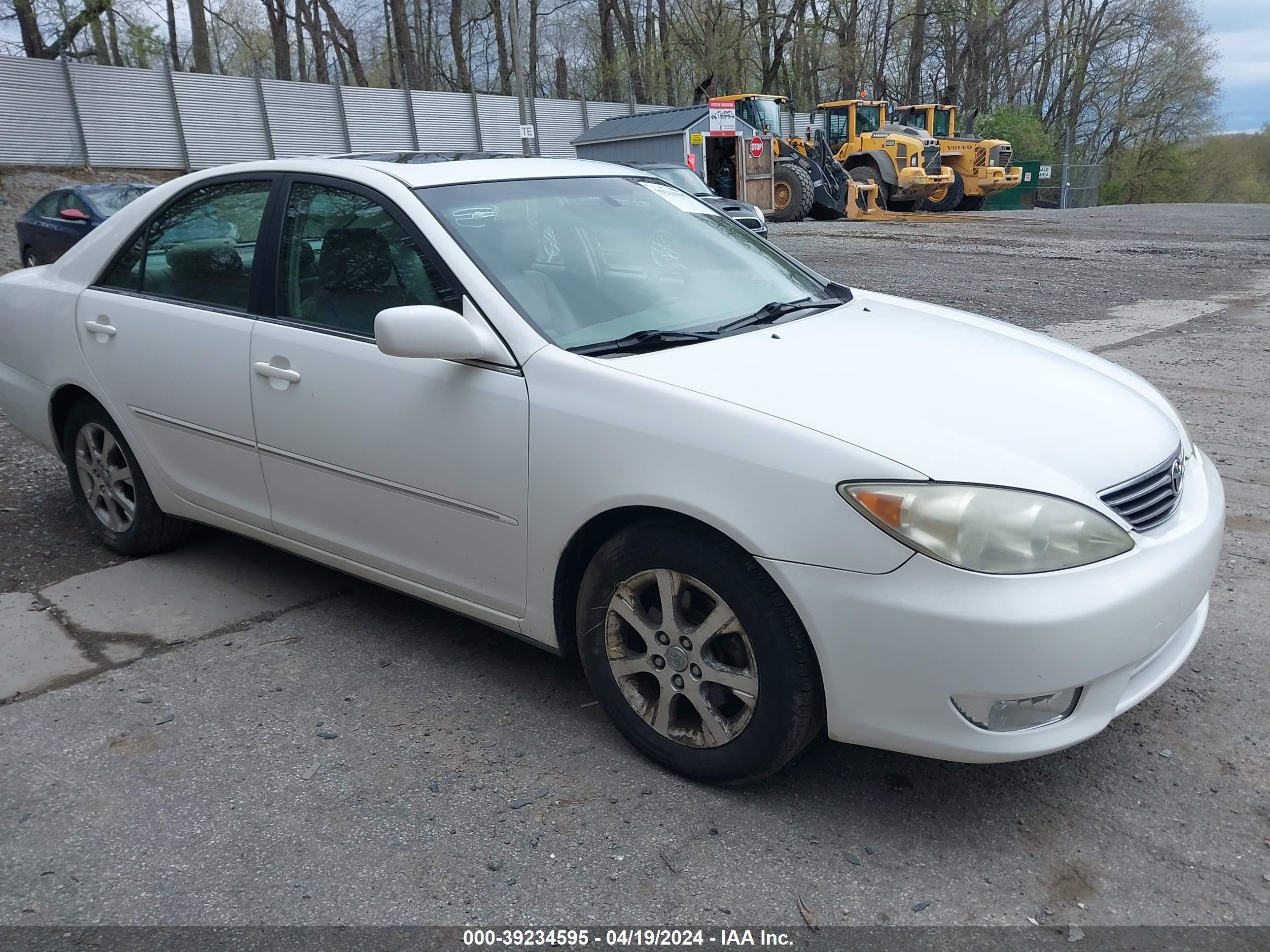 TOYOTA CAMRY 2005 jtdbf30k450166538