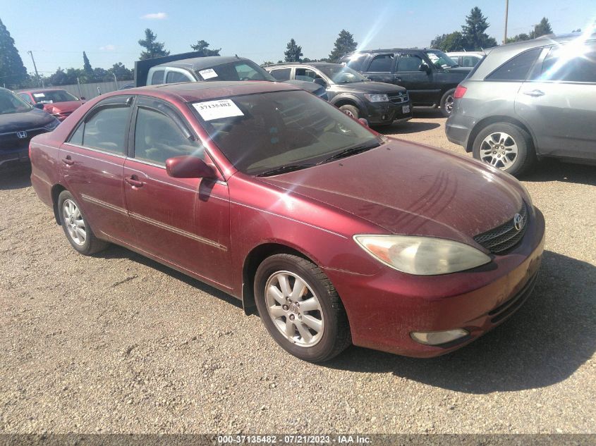 TOYOTA CAMRY 2003 jtdbf30k630115197