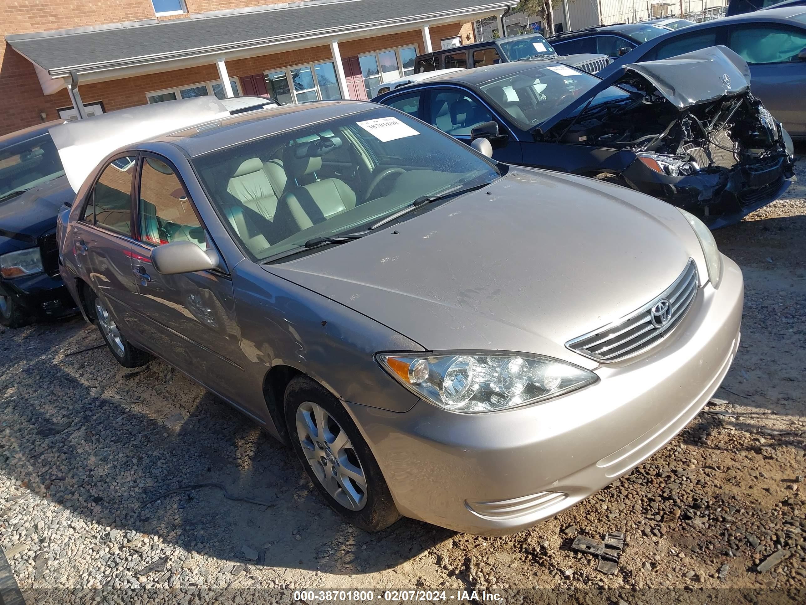 TOYOTA CAMRY 2005 jtdbf30k750165626