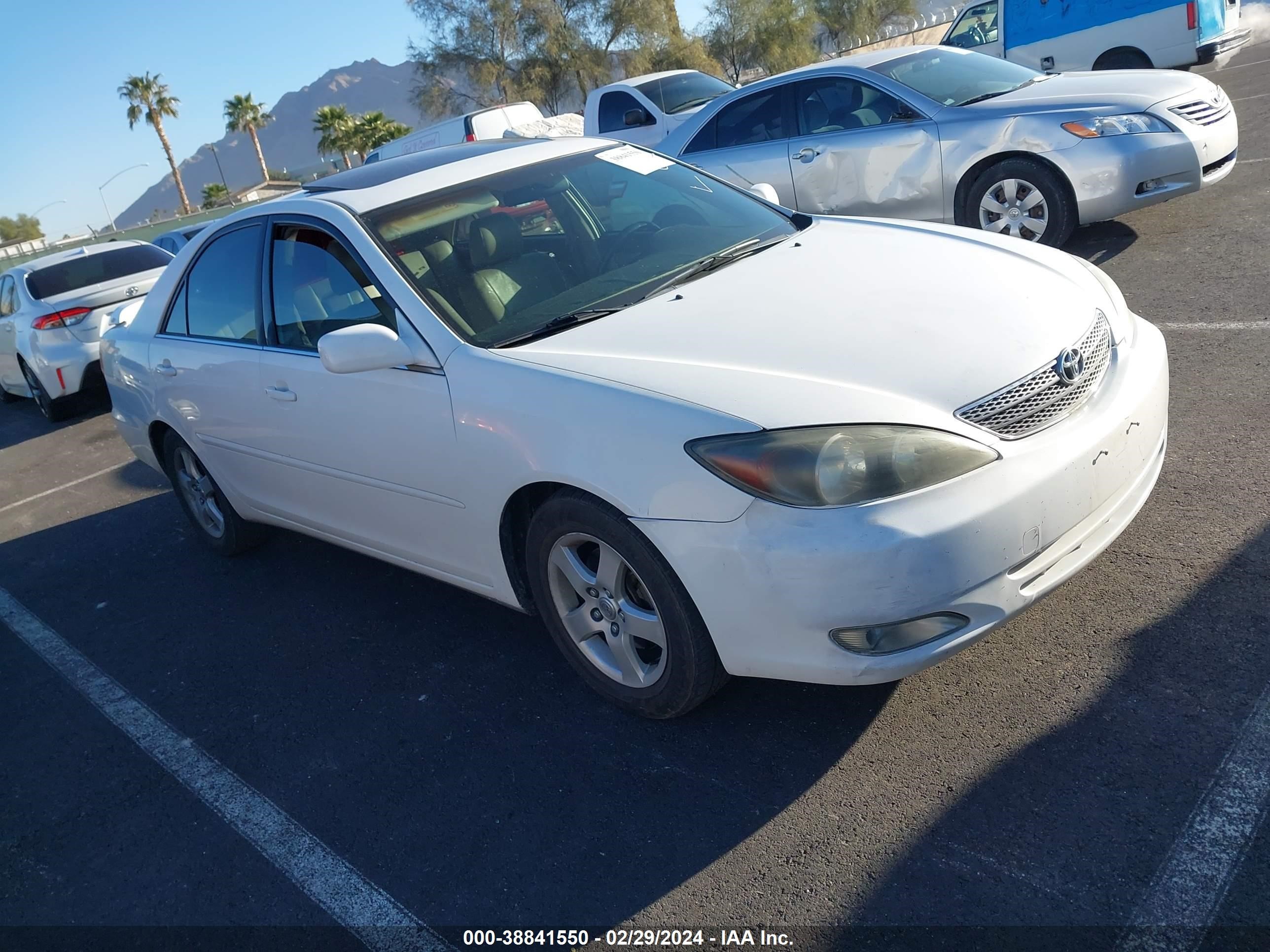 TOYOTA CAMRY 2002 jtdbf30kx20021290