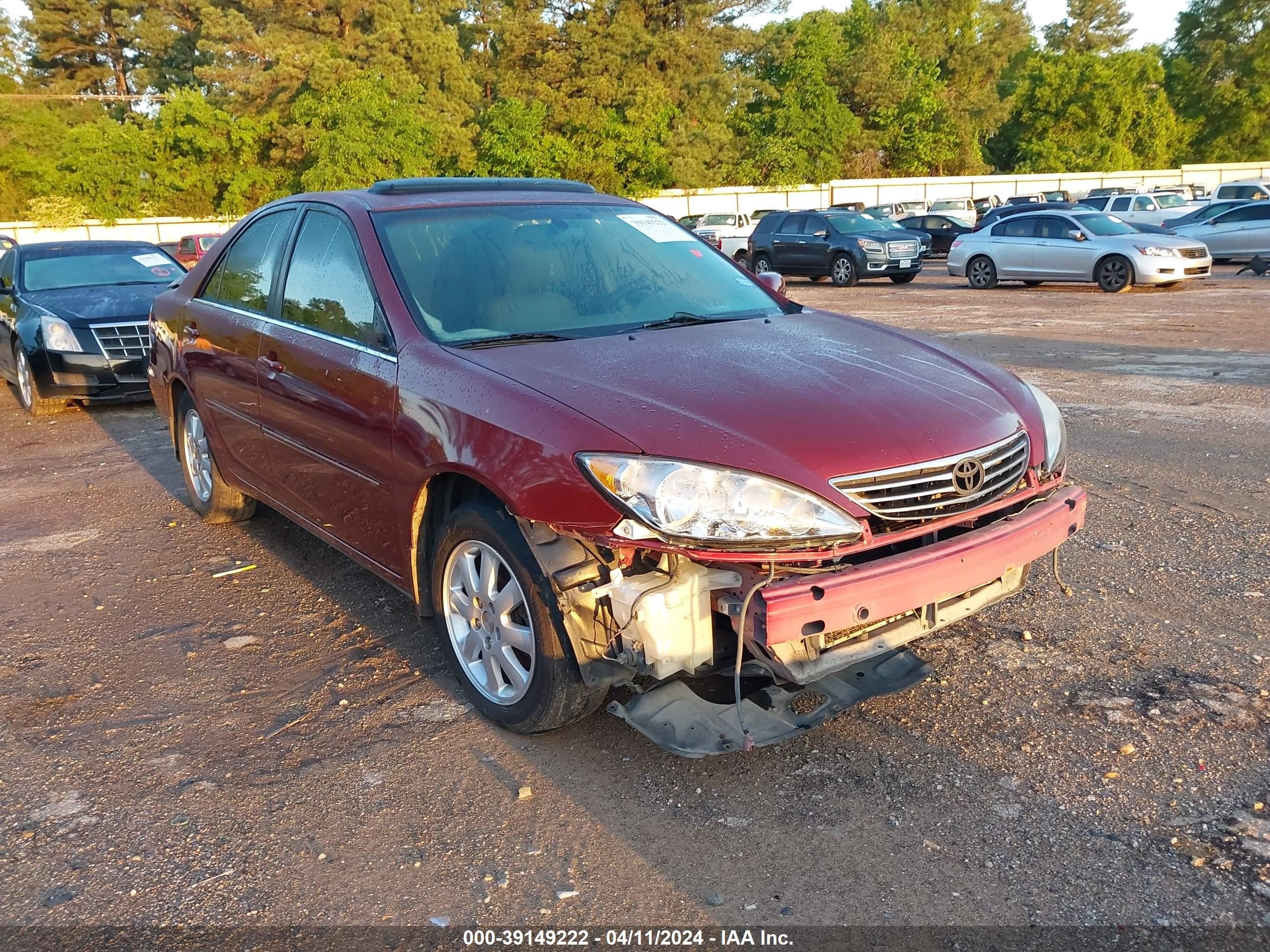 TOYOTA CAMRY 2005 jtdbf32k650165503