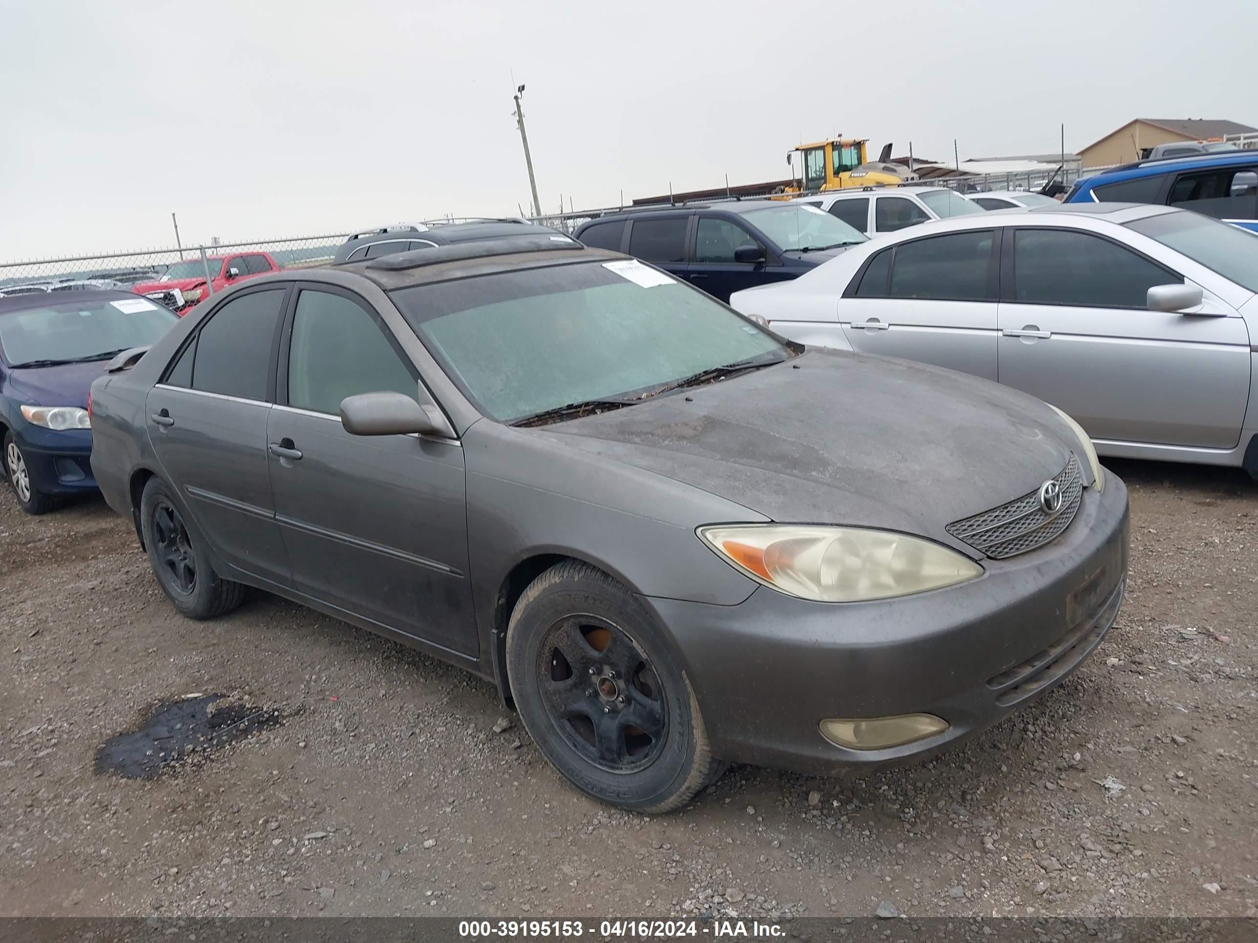 TOYOTA CAMRY 2003 jtdbf32kx30110081