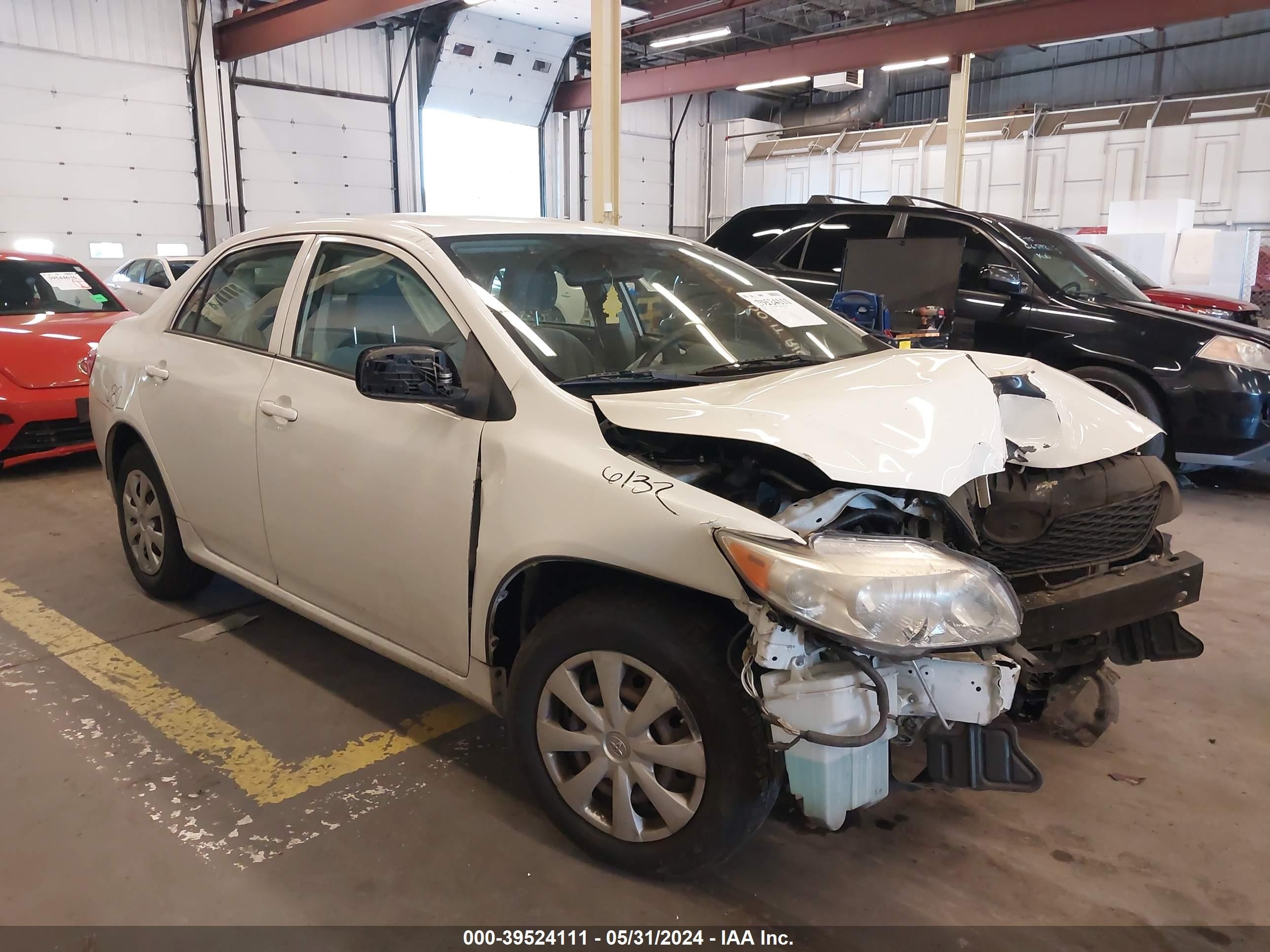 TOYOTA COROLLA 2009 jtdbl40e099023757