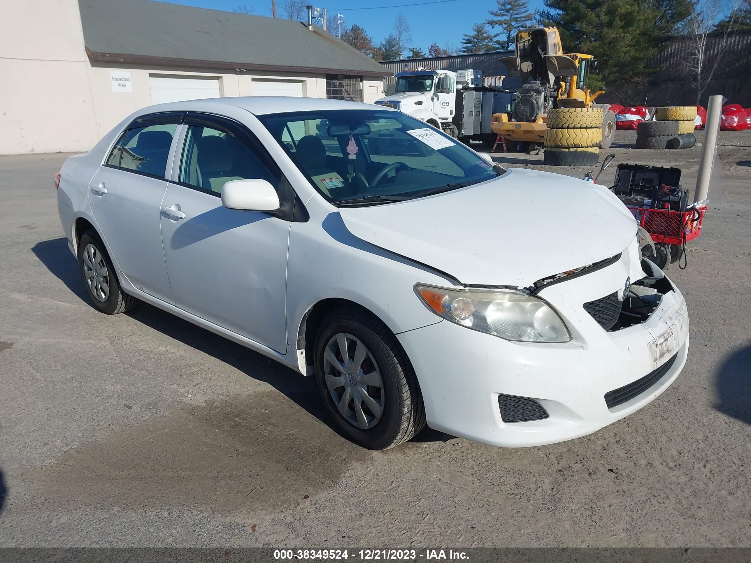 TOYOTA COROLLA 2009 jtdbl40e099070996