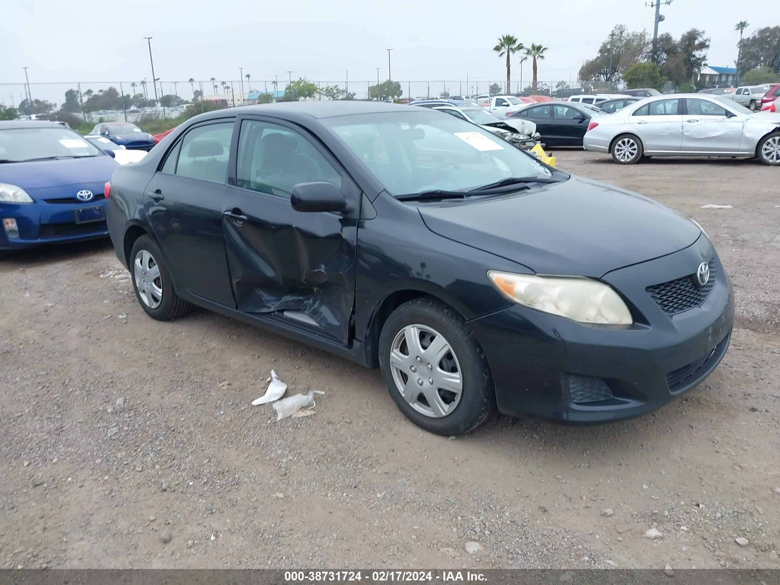 TOYOTA COROLLA 2009 jtdbl40e099082906