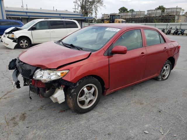 TOYOTA COROLLA BA 2009 jtdbl40e199039563