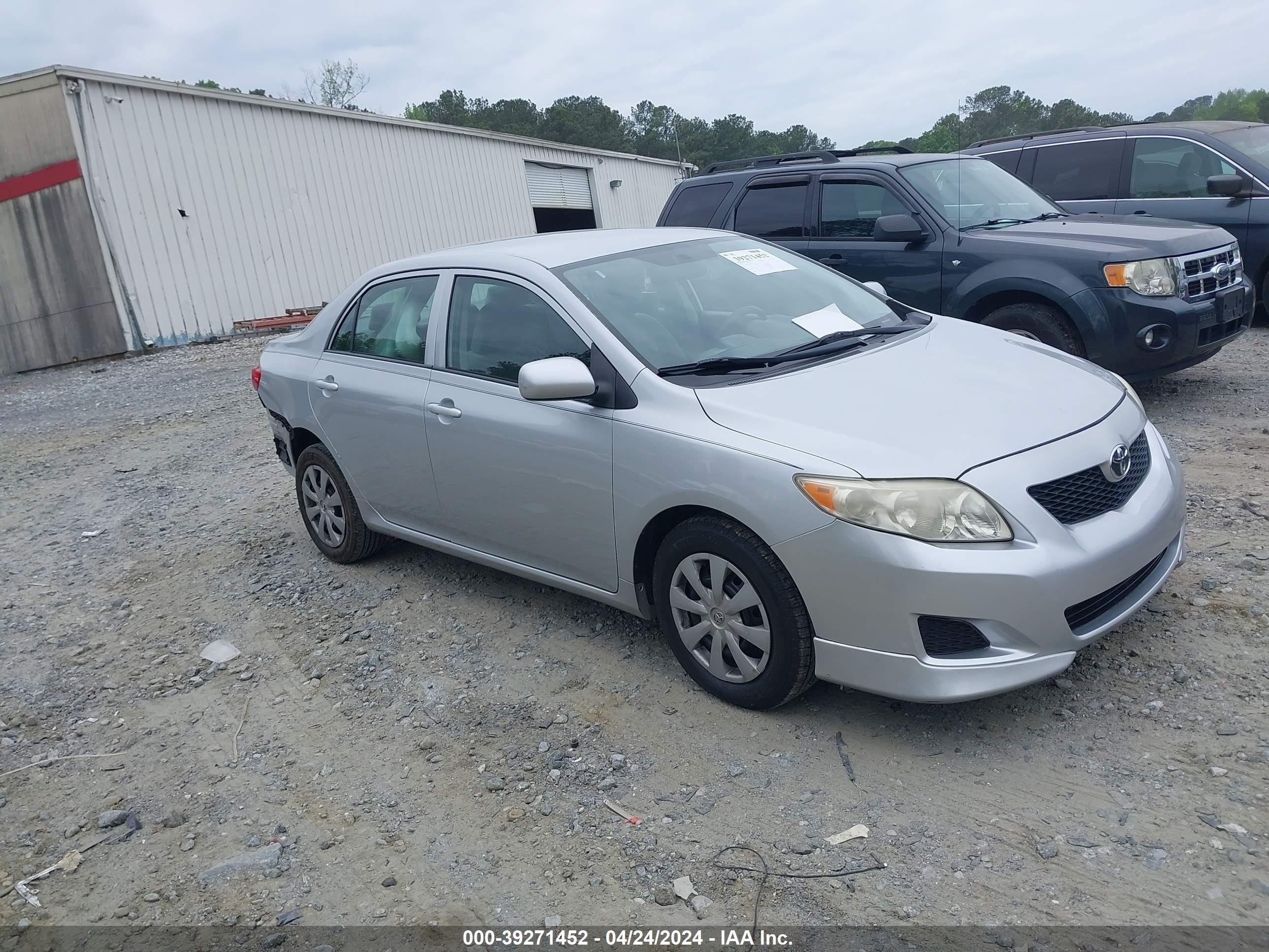 TOYOTA COROLLA 2009 jtdbl40e199055925