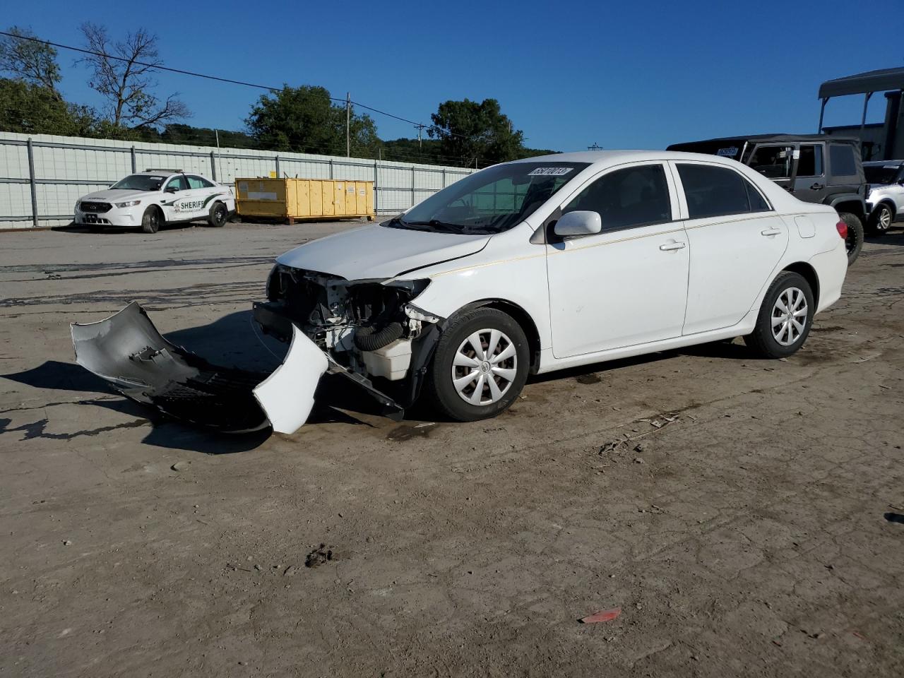 TOYOTA COROLLA 2009 jtdbl40e199057612