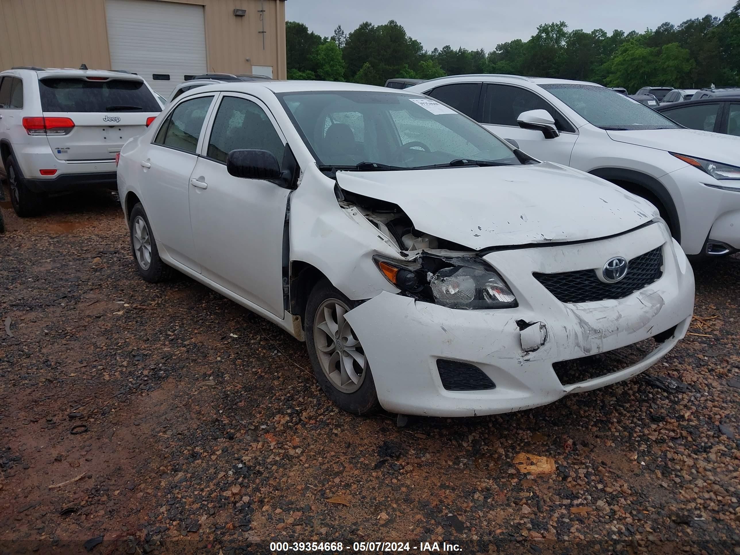 TOYOTA COROLLA 2009 jtdbl40e199083482