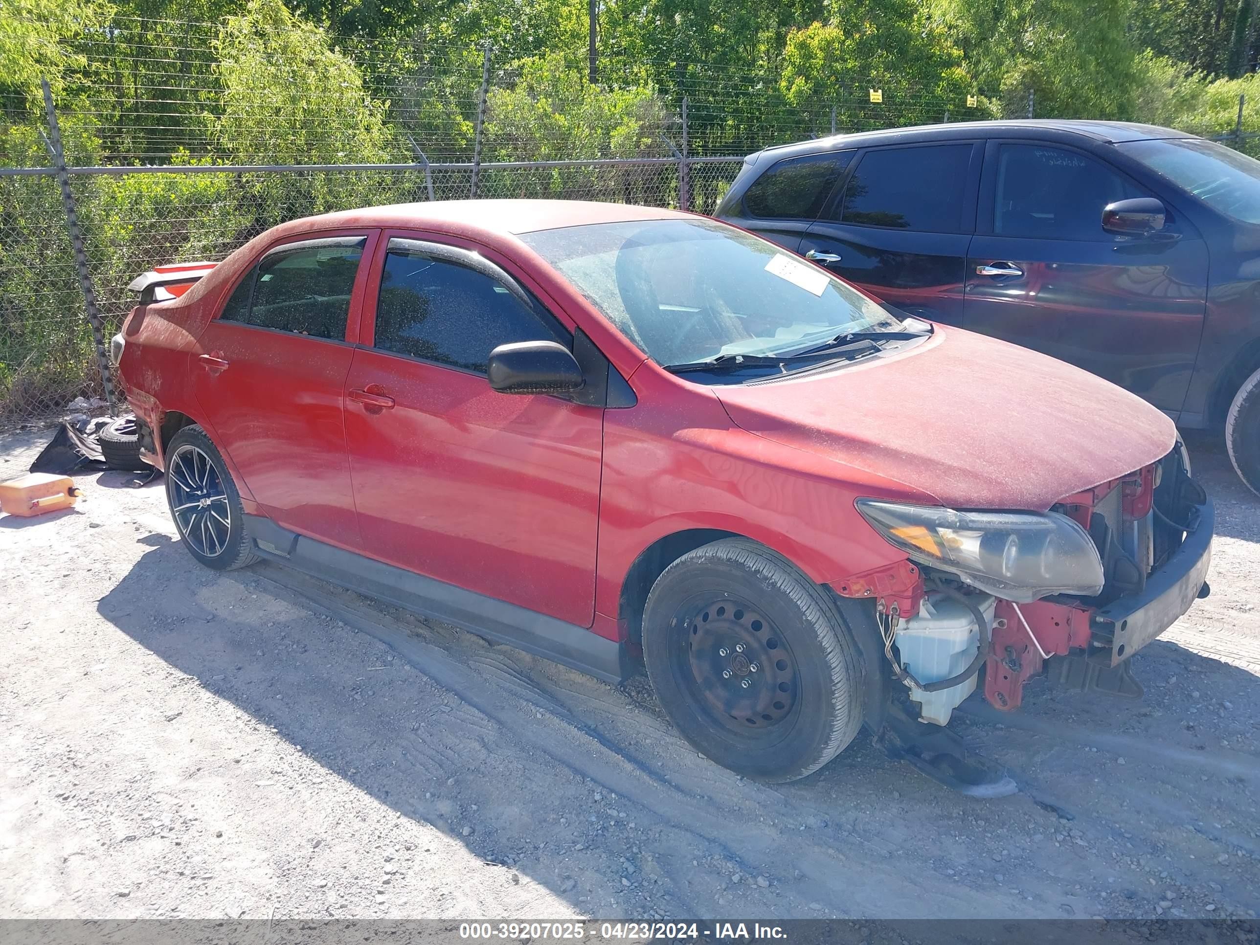 TOYOTA COROLLA 2009 jtdbl40e19j005511