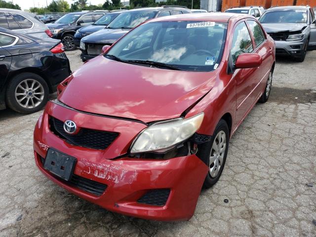 TOYOTA COROLLA 2009 jtdbl40e19j033597